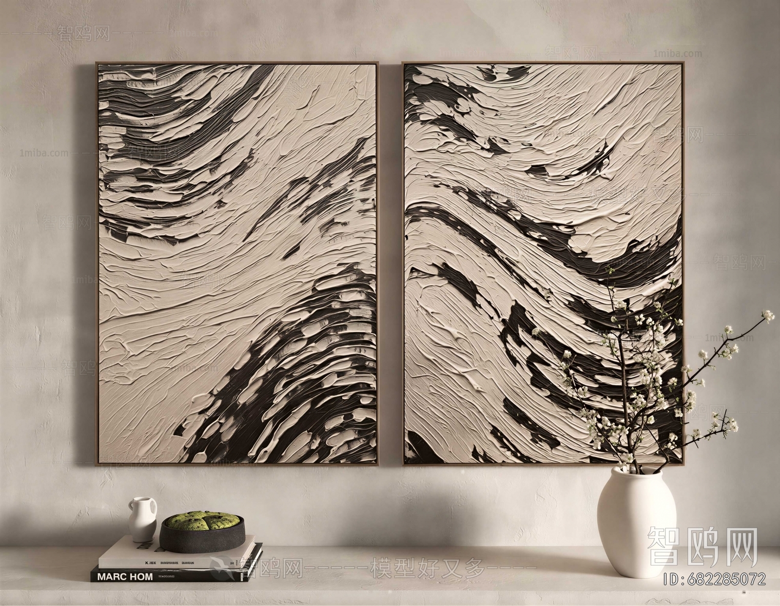Wabi-sabi Style Painting