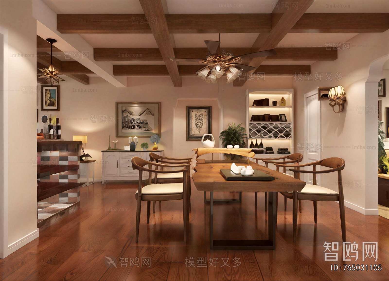 American Style Dining Room