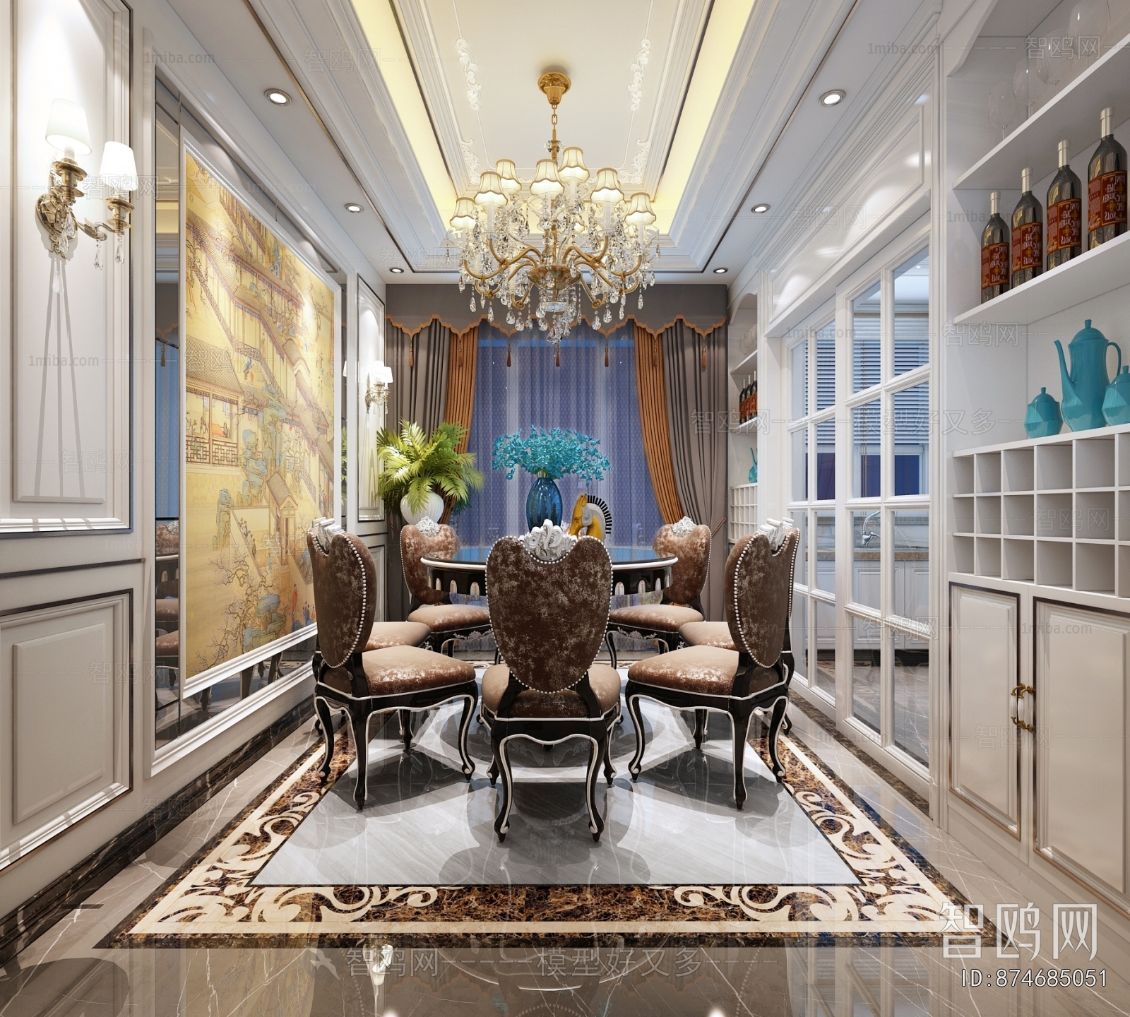 European Style A Living Room