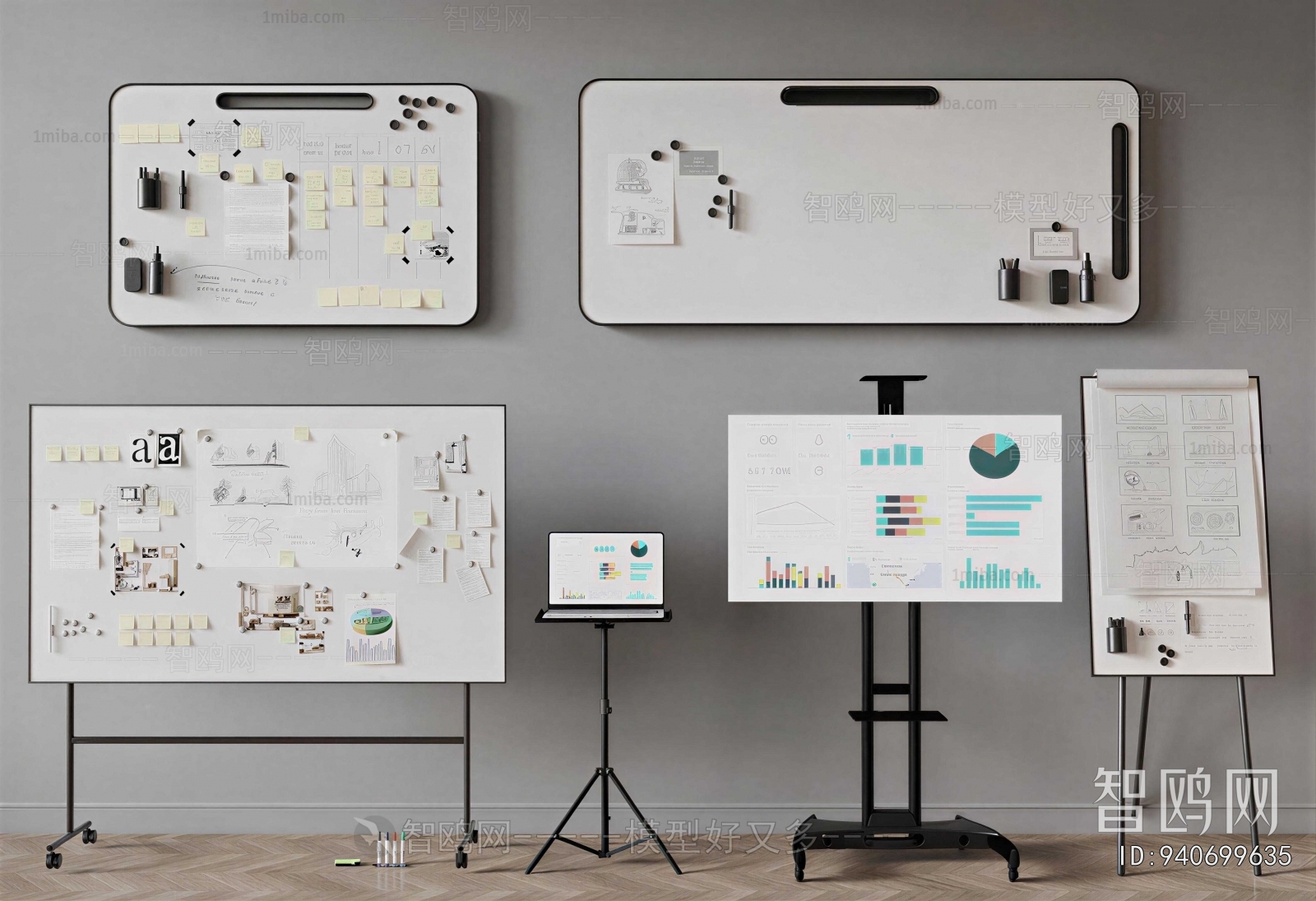 Modern Blackboard/whiteboard