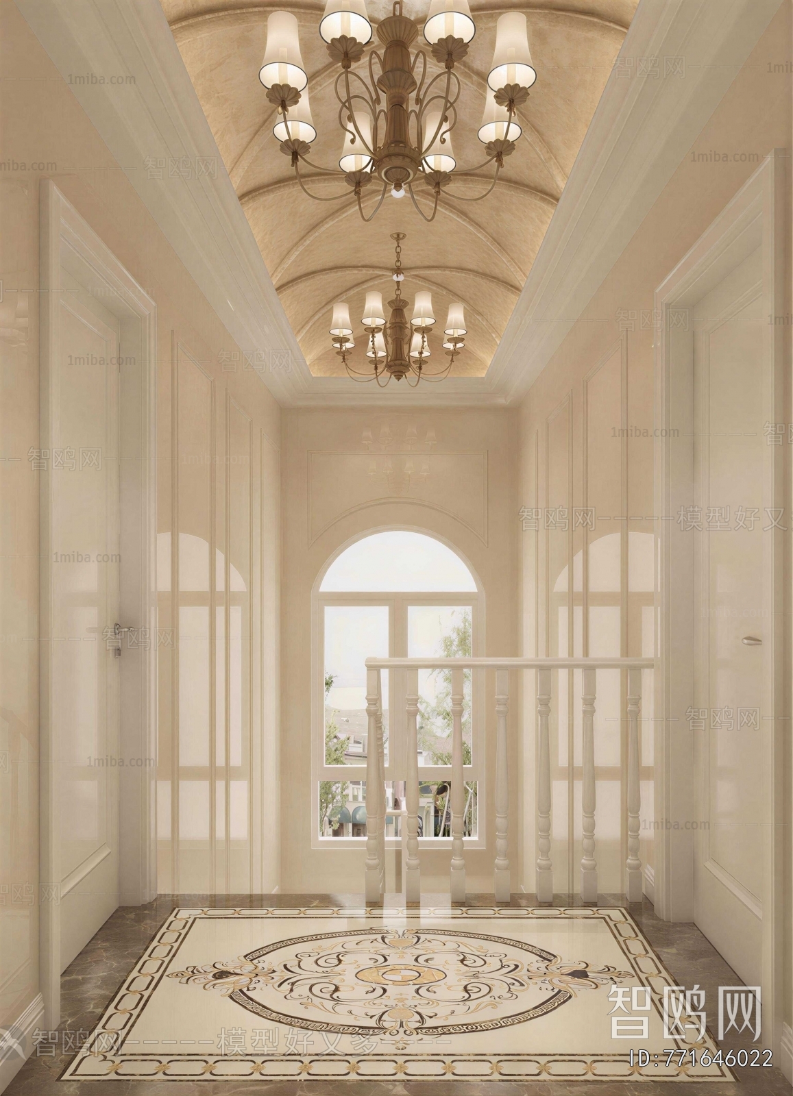 American Style Stairwell