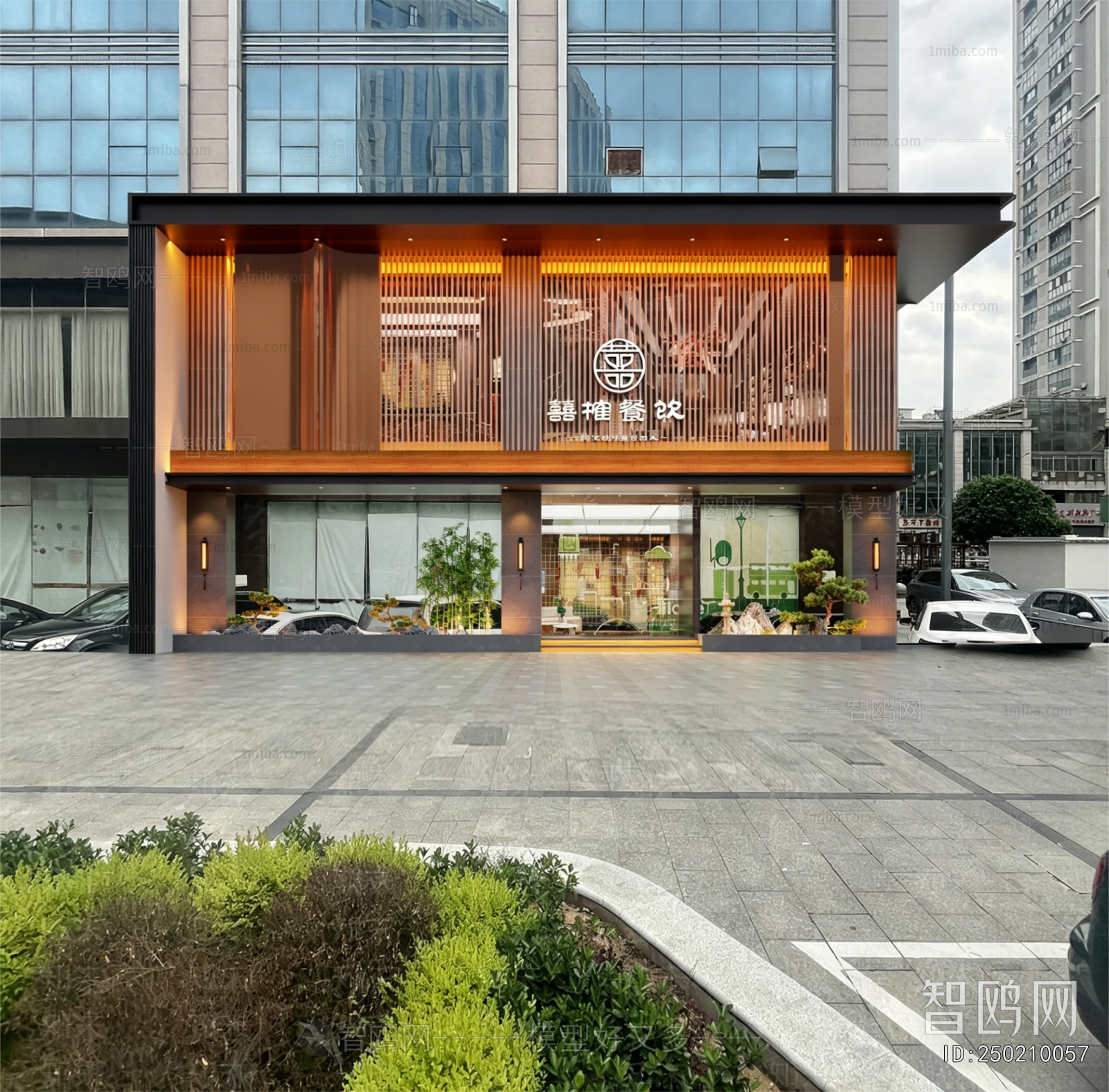 New Chinese Style Facade Element
