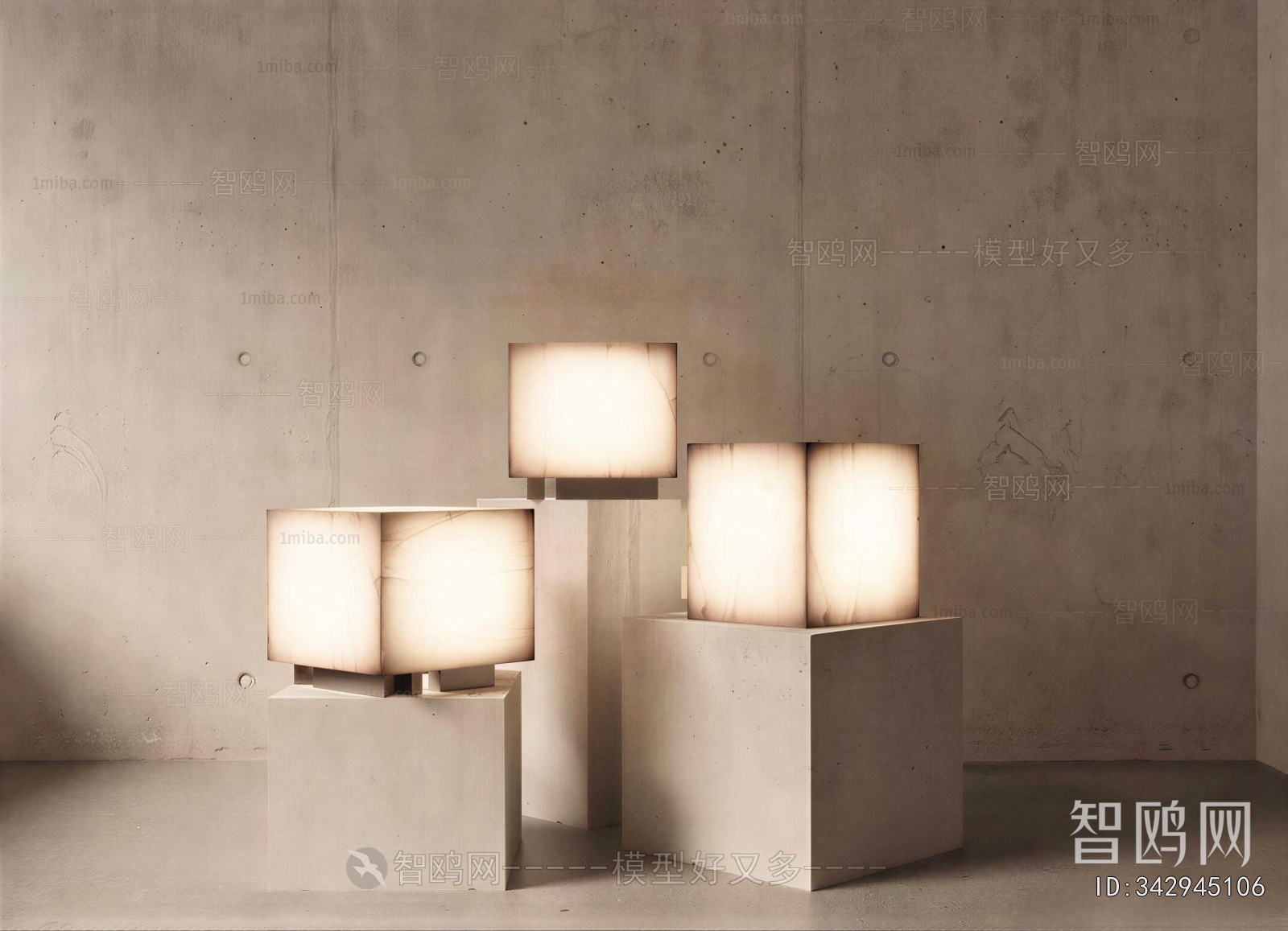 Wabi-sabi Style Table Lamp