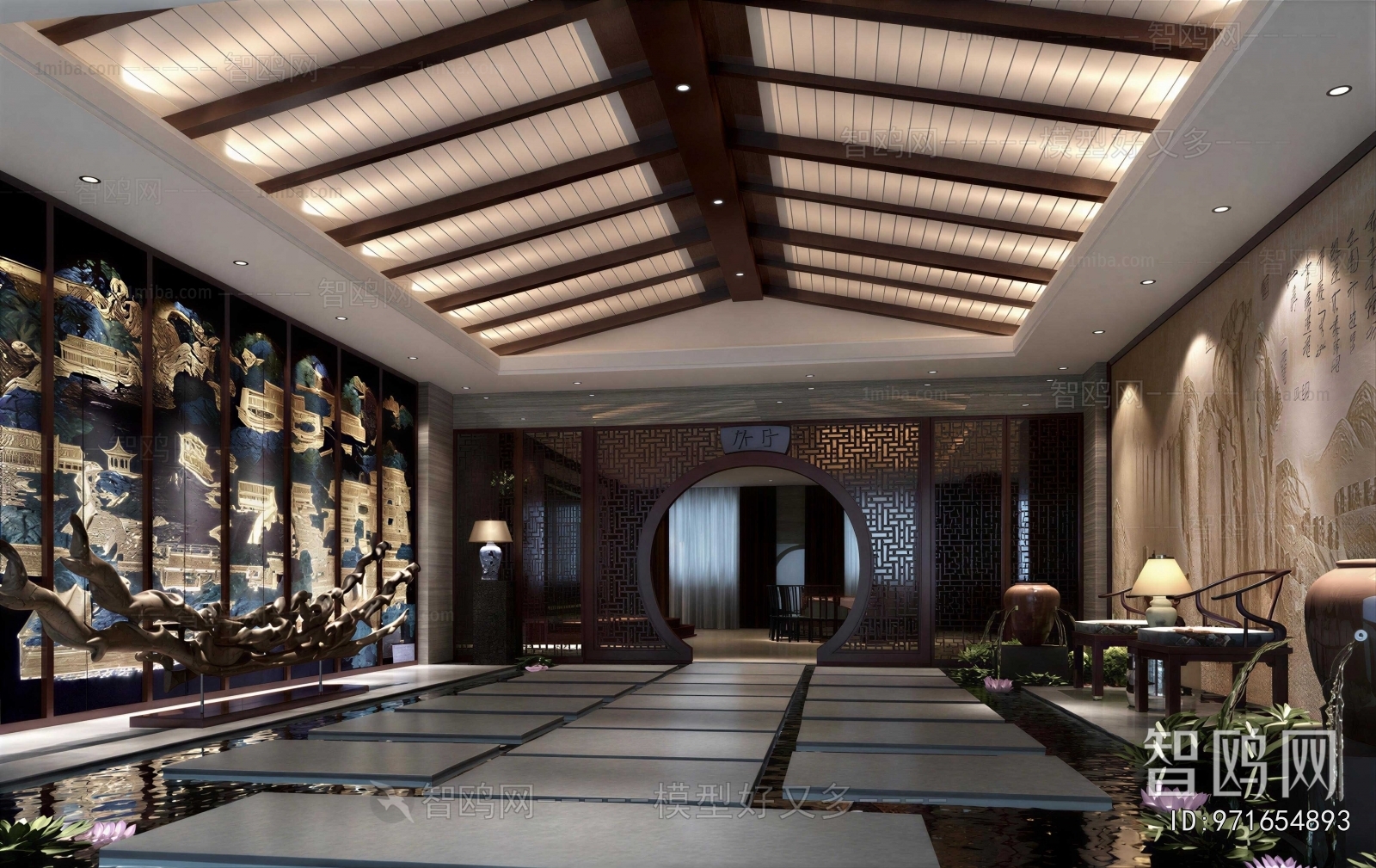 New Chinese Style Club Space