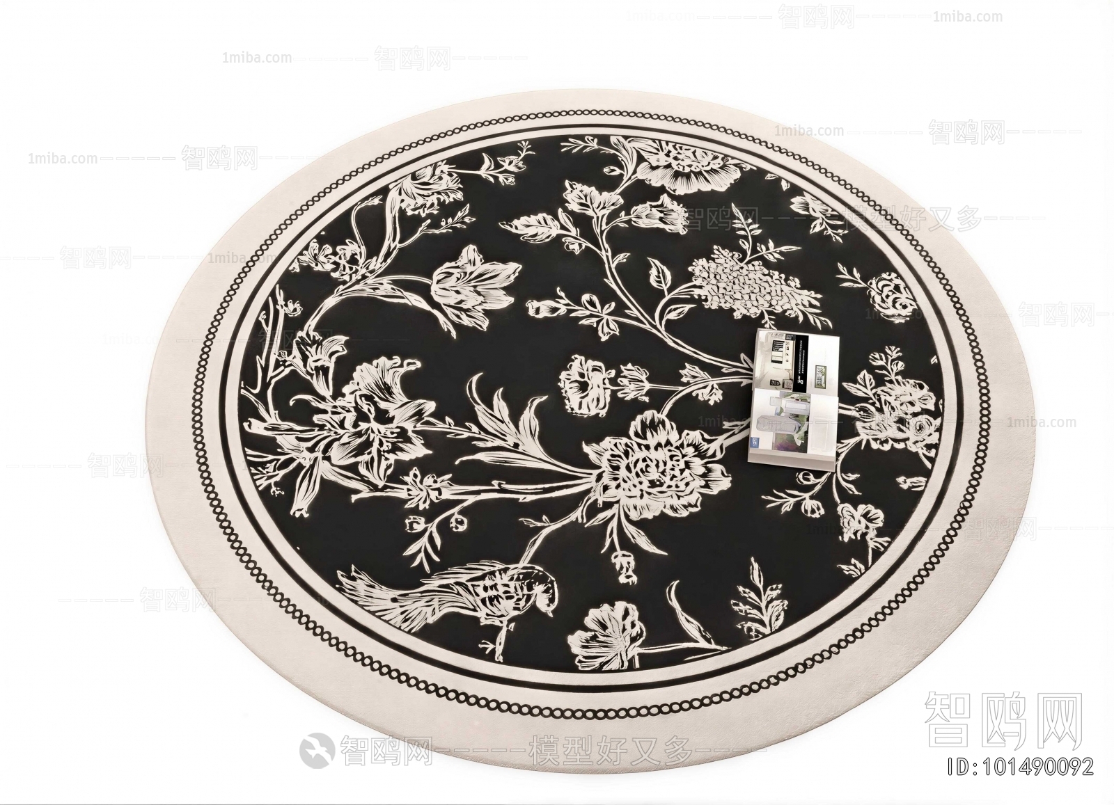 French Style Circular Carpet