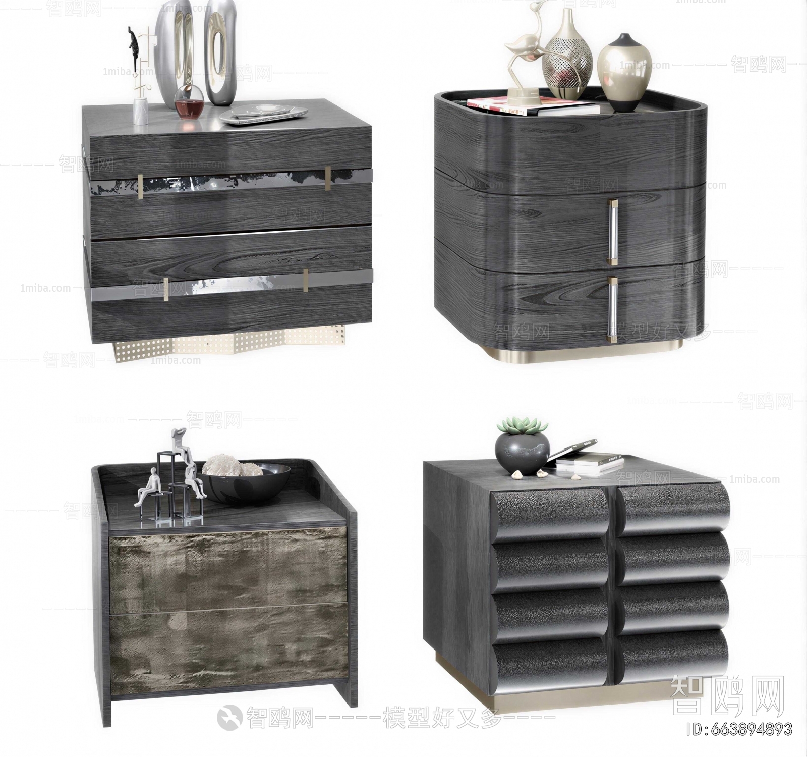Modern Bedside Cupboard