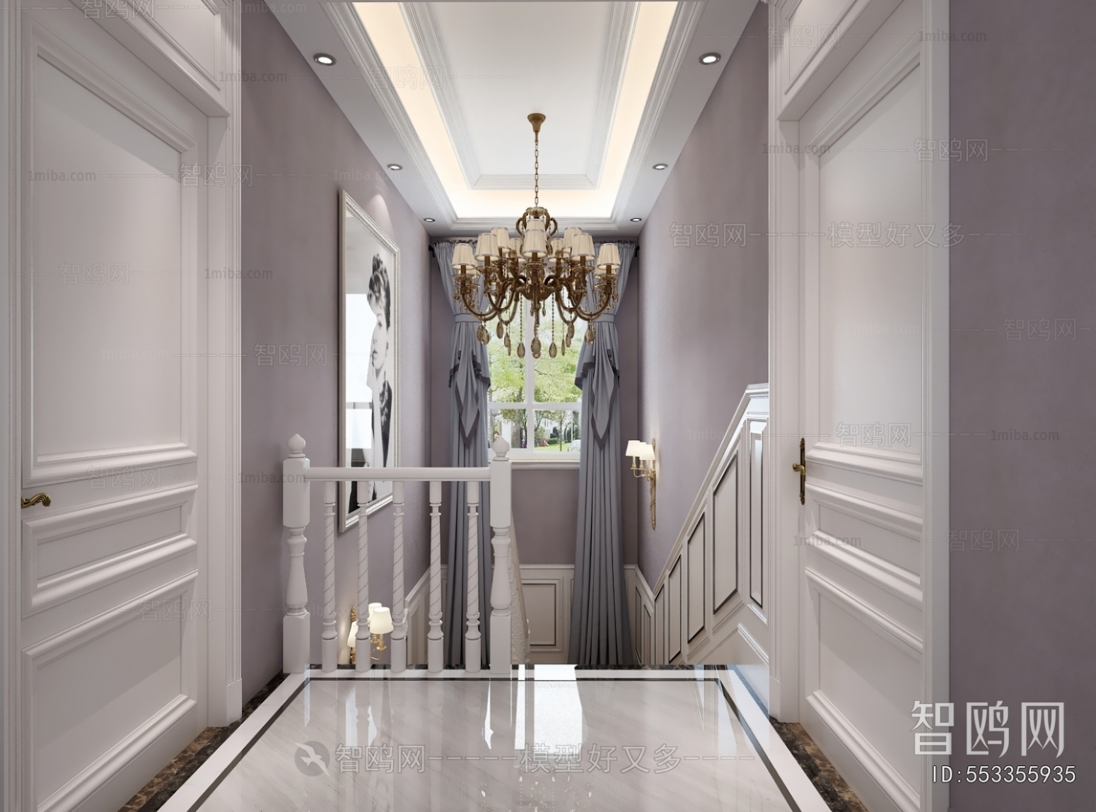 American Style Hallway