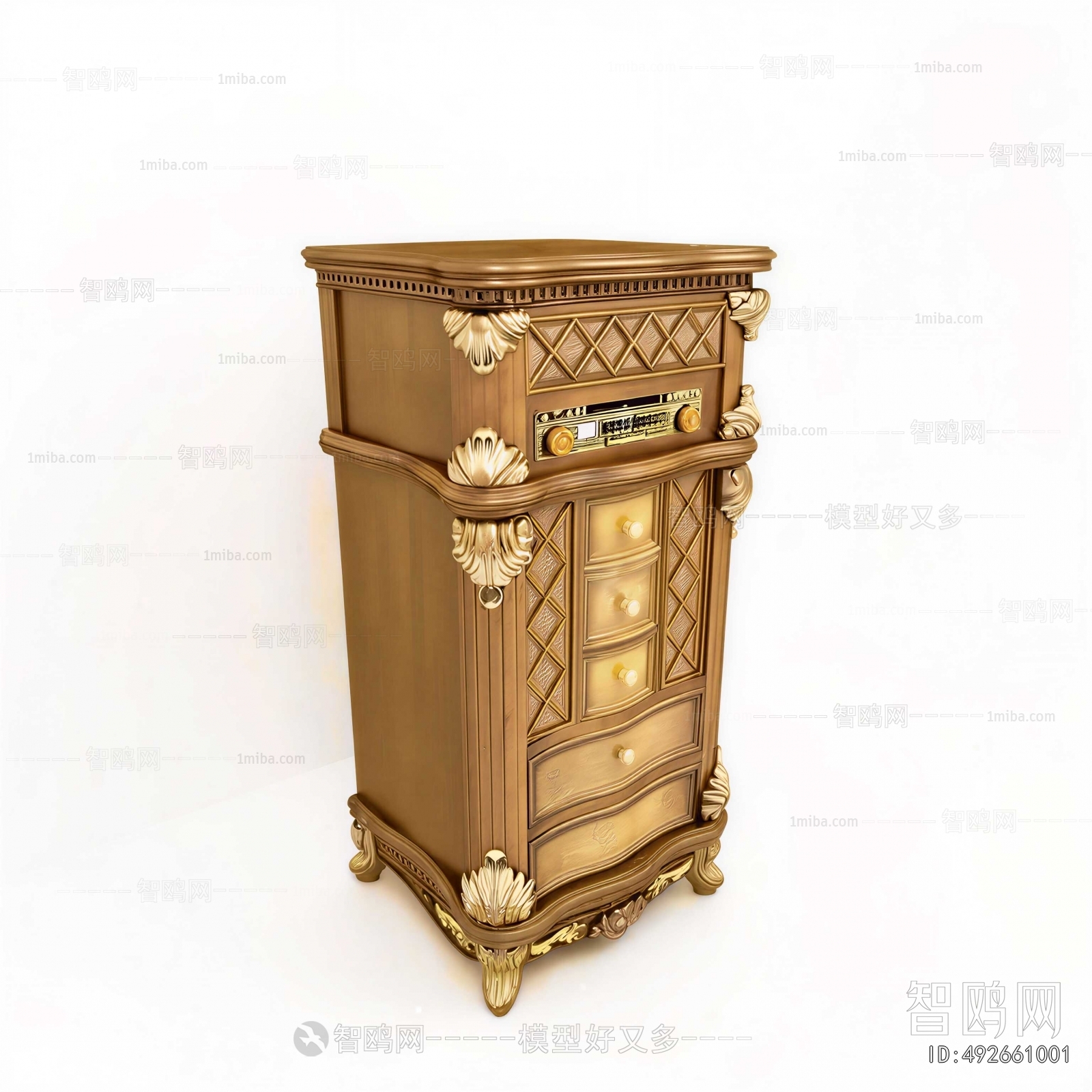 European Style Side Cabinet