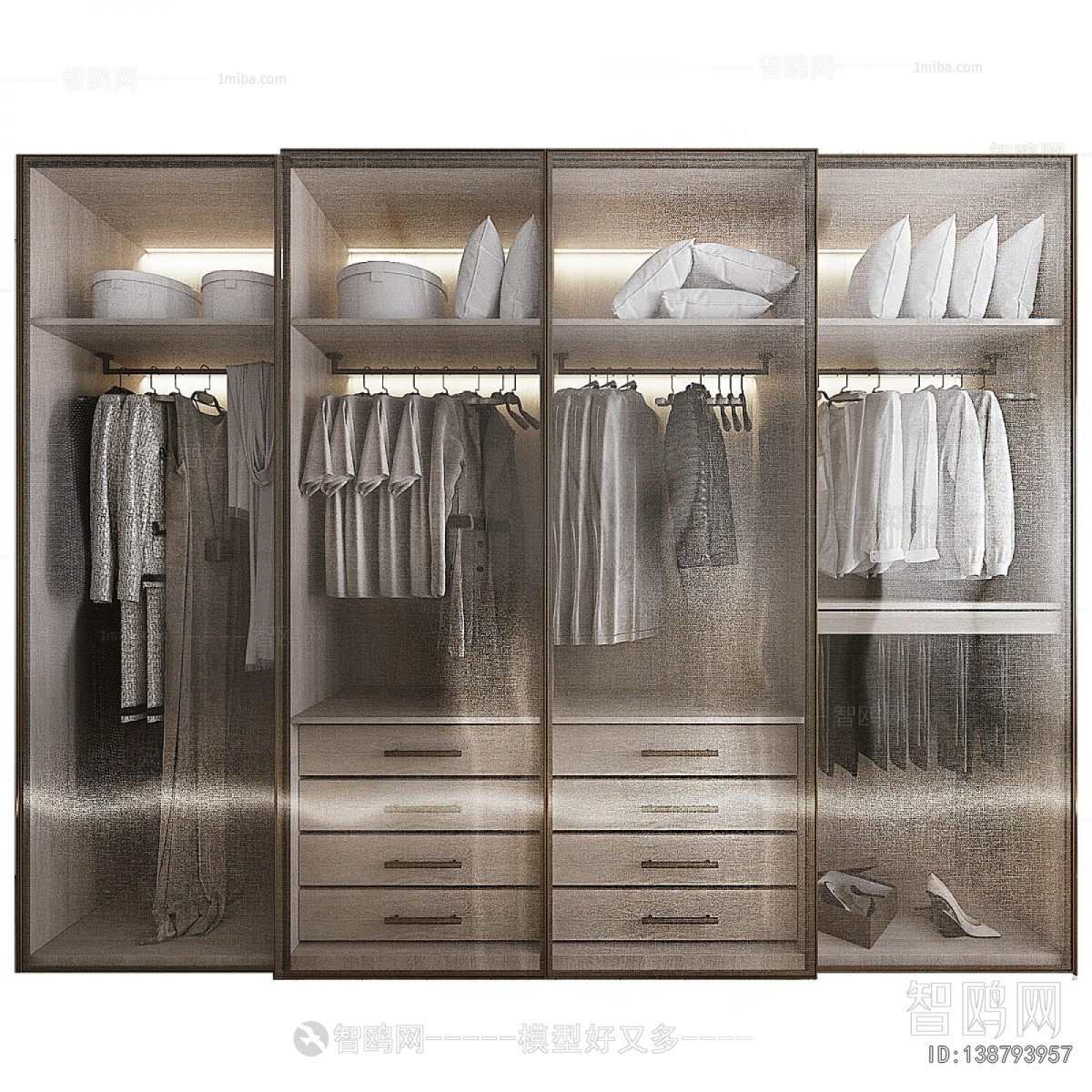 Modern The Wardrobe