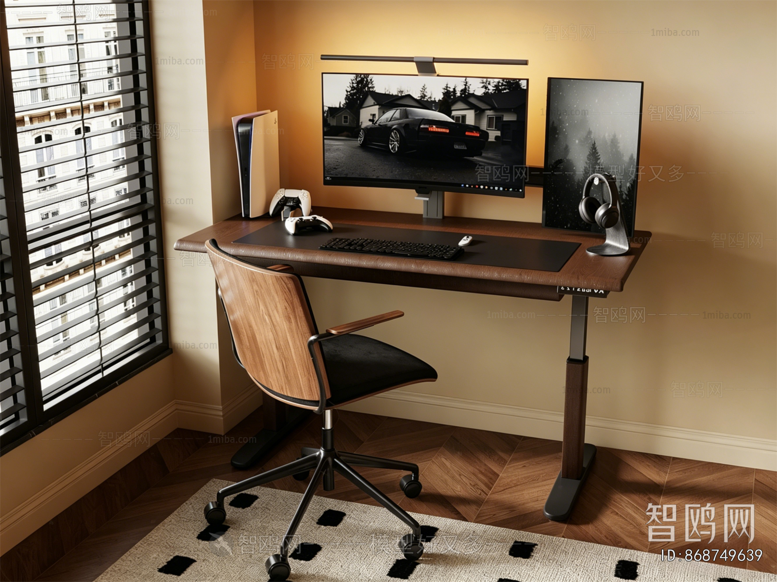 Modern Computer Desk And Chair