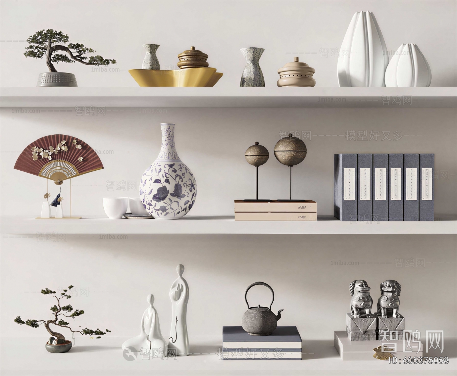 New Chinese Style Decorative Set