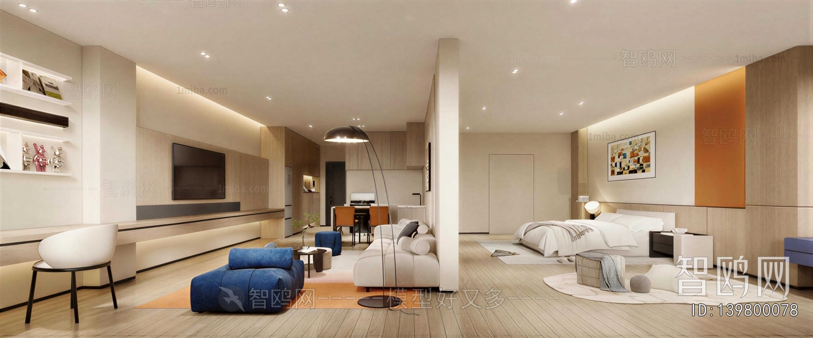 Nordic Style Bedroom