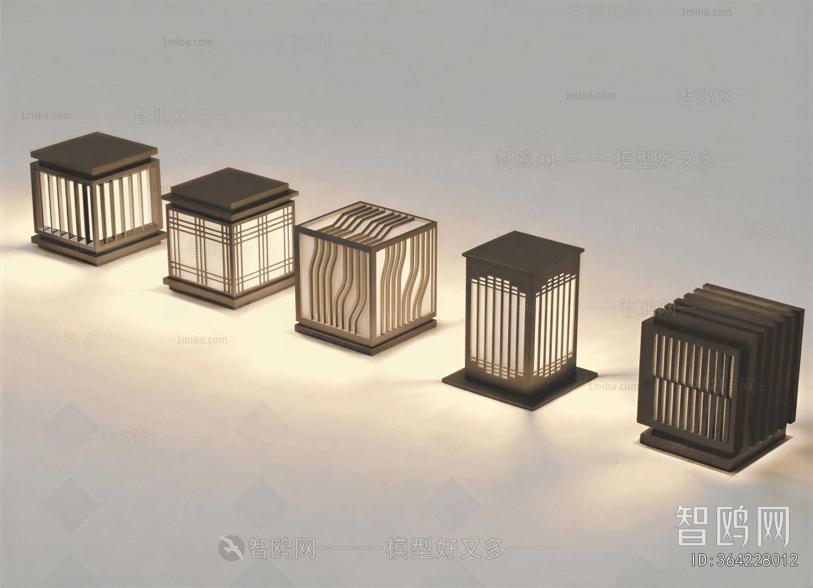 New Chinese Style Outdoor Light