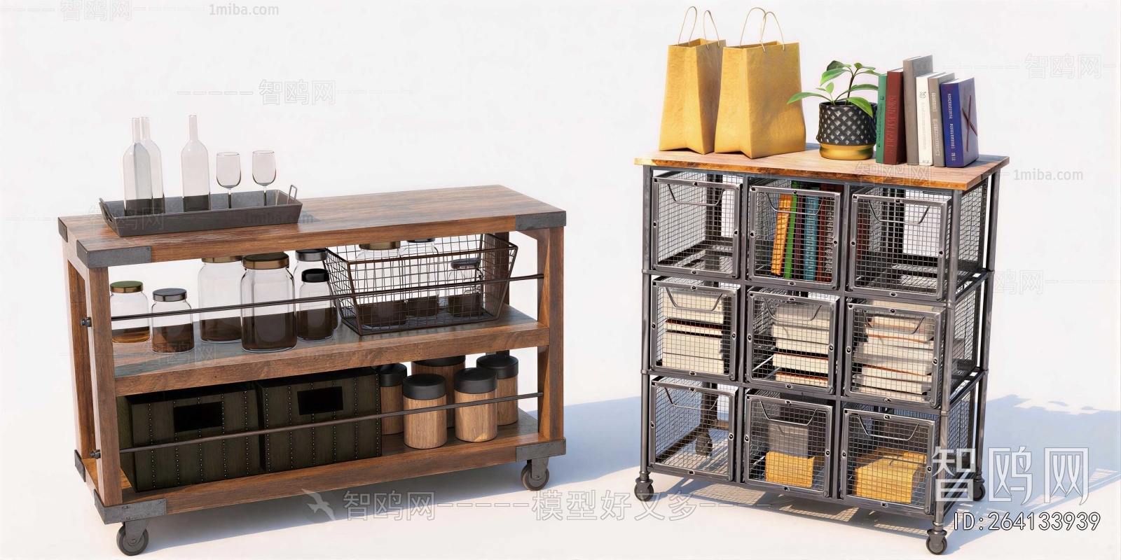 Industrial Style Shelving