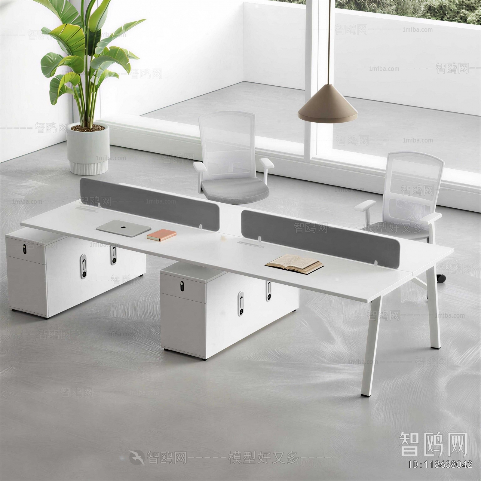 Modern Office Desk And Chair