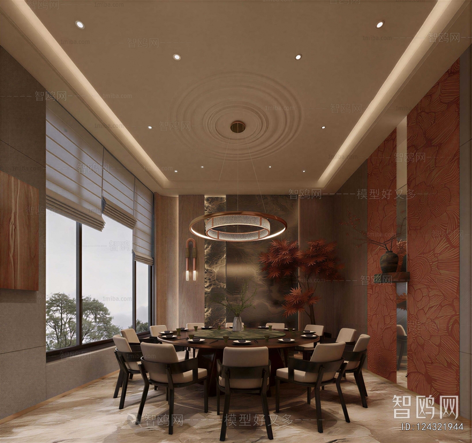 New Chinese Style Restaurant Box