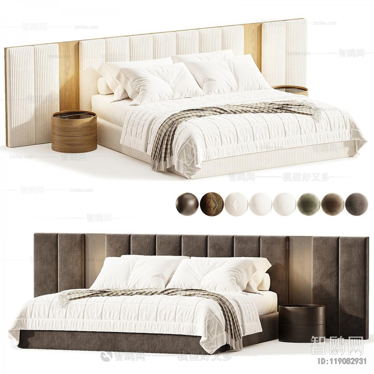 Modern Double Bed