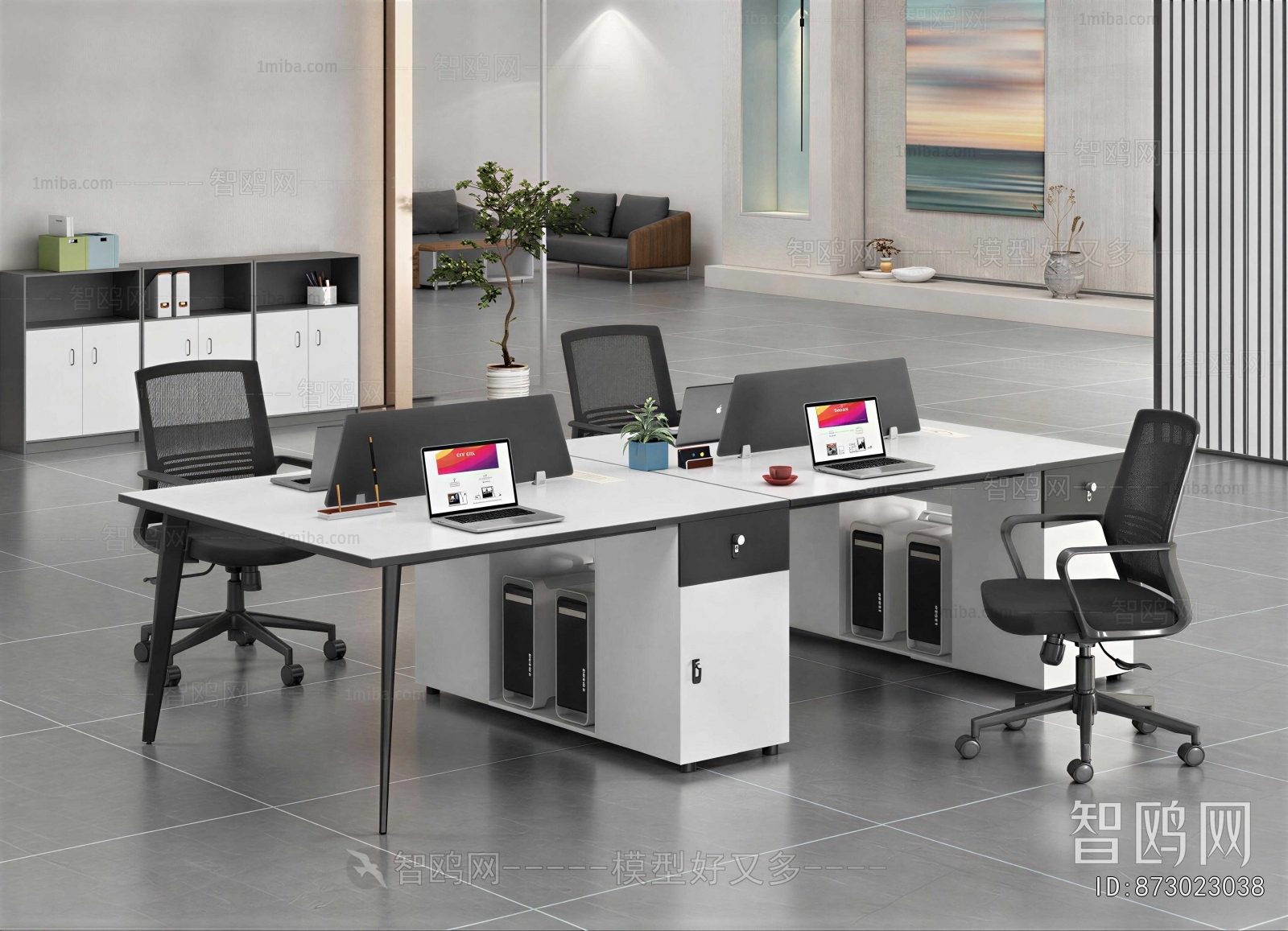 Modern Office Desk And Chair