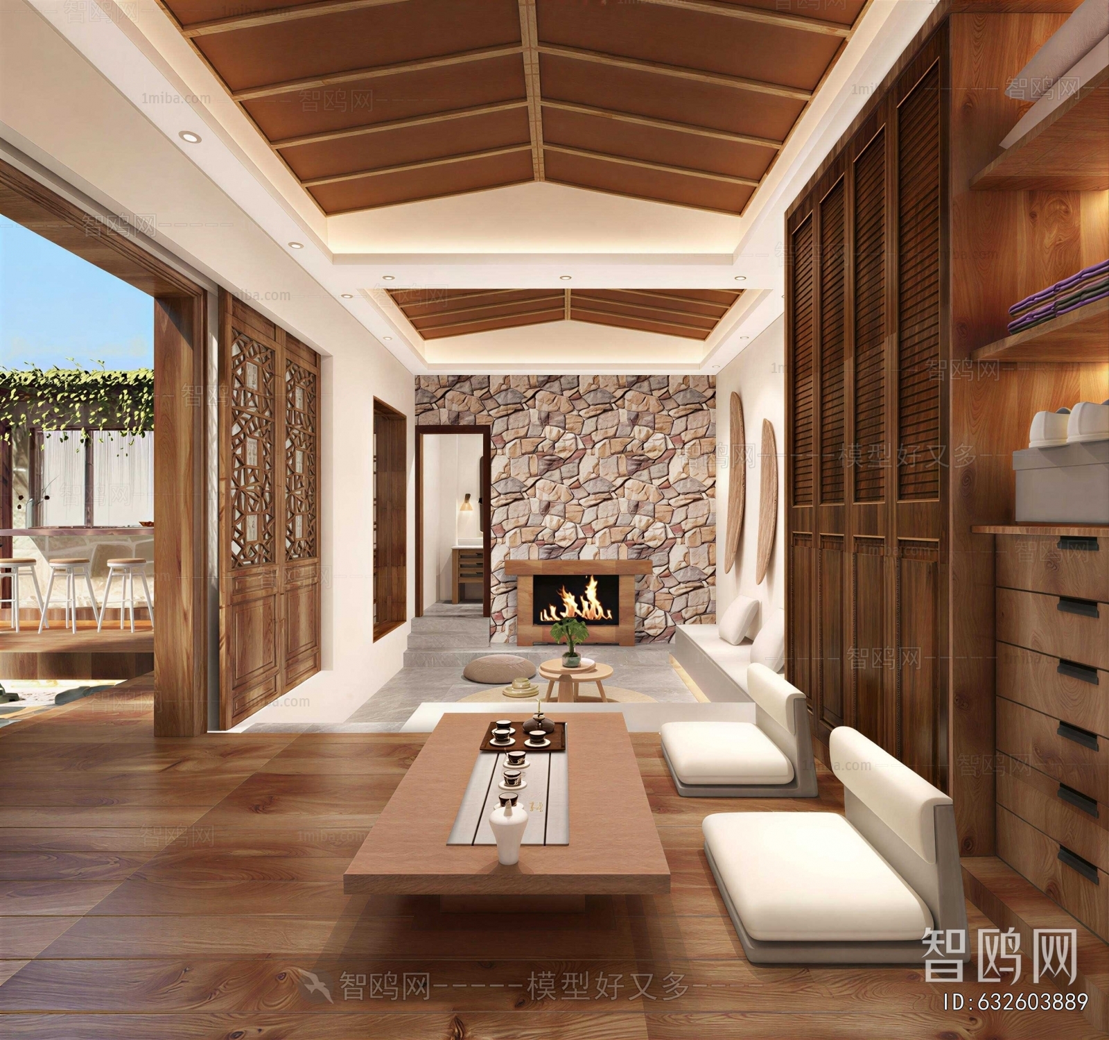 New Chinese Style Tea House