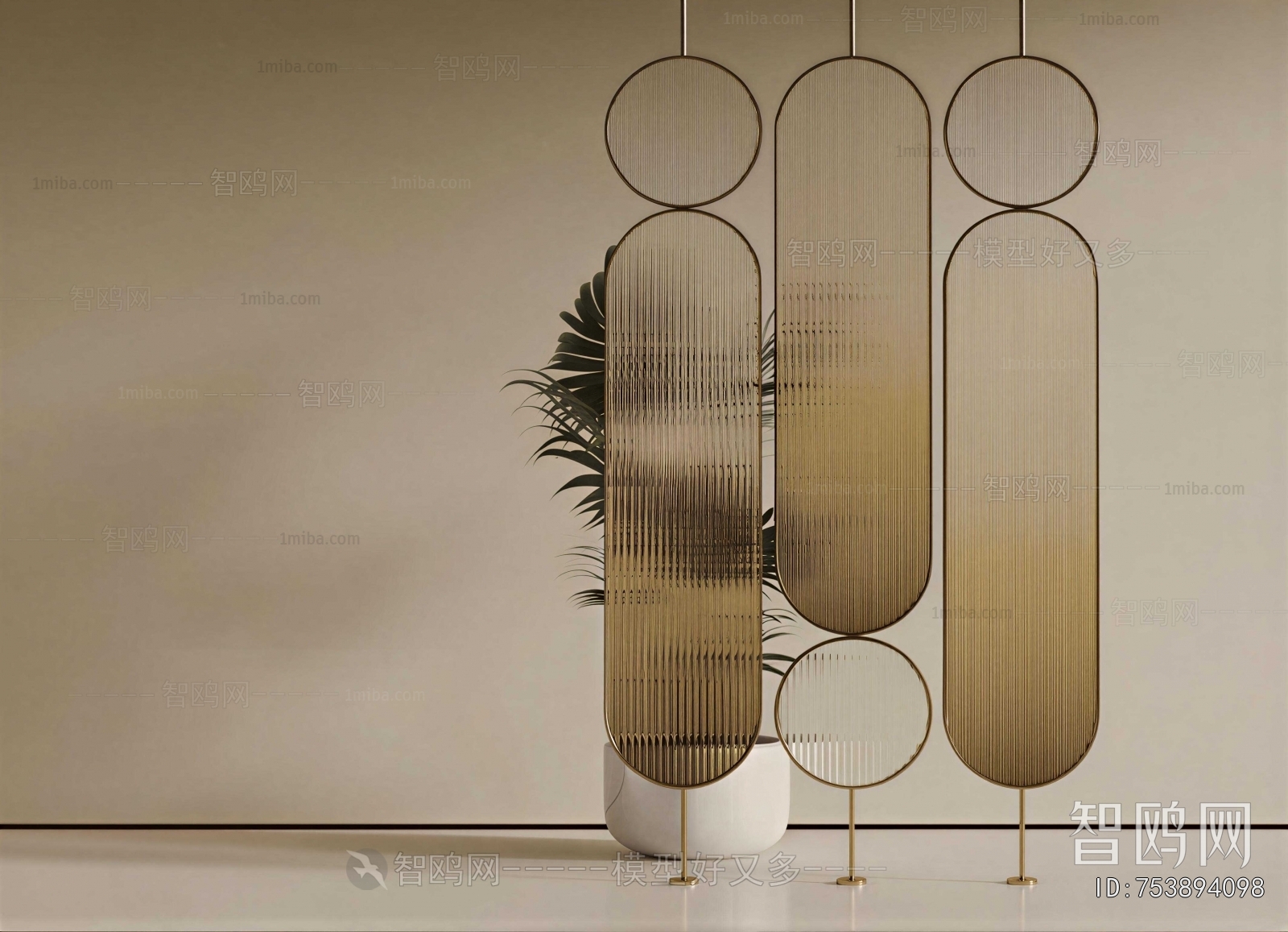Modern Glass Screen Partition