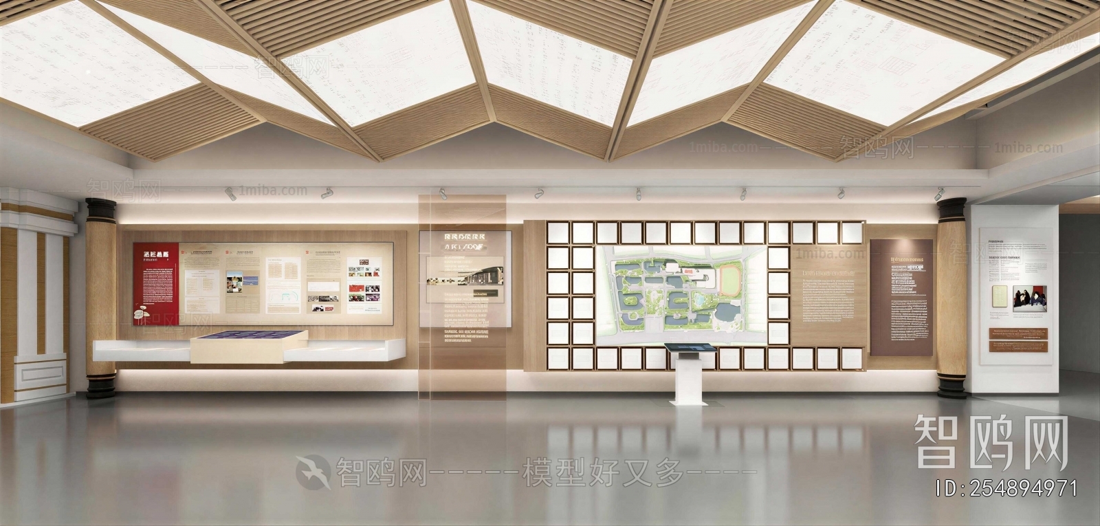New Chinese Style Exhibition Hall