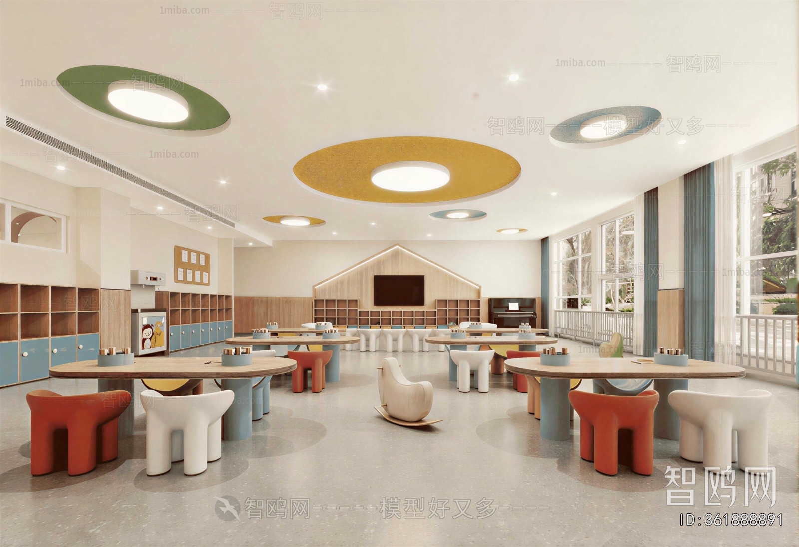 Modern Children's Playroom