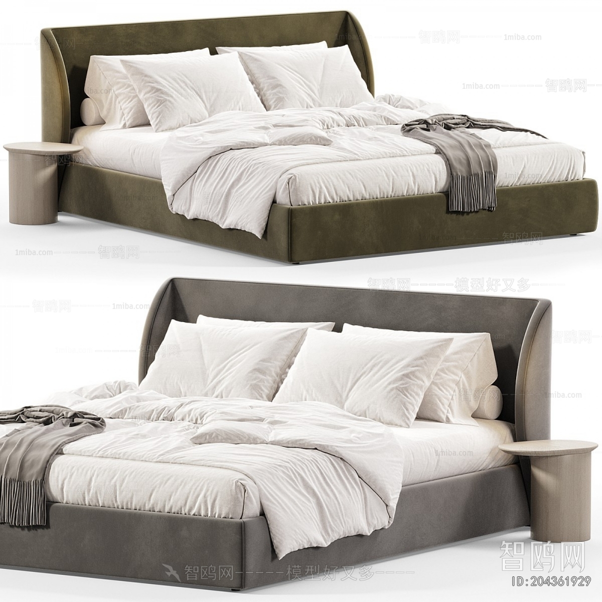 Modern Double Bed