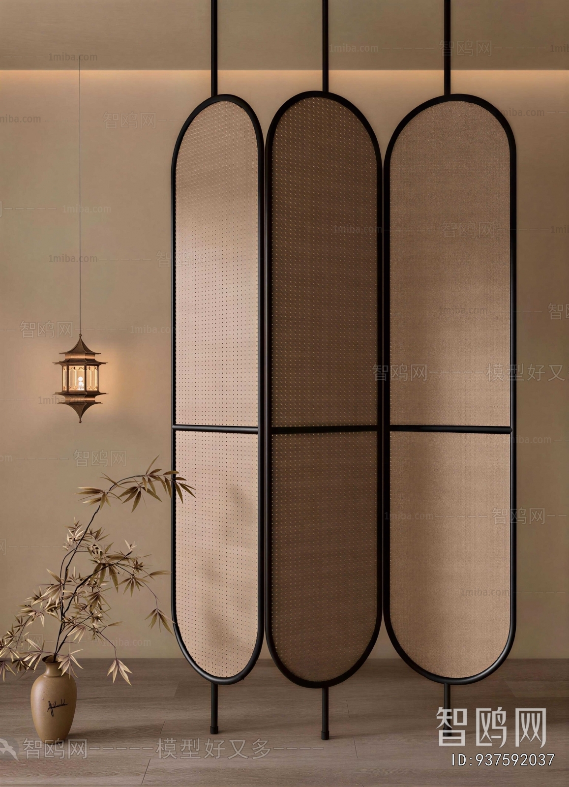 Wabi-sabi Style Partition