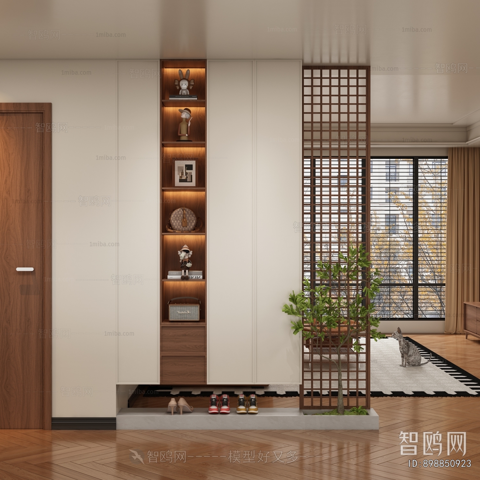 Modern Hallway