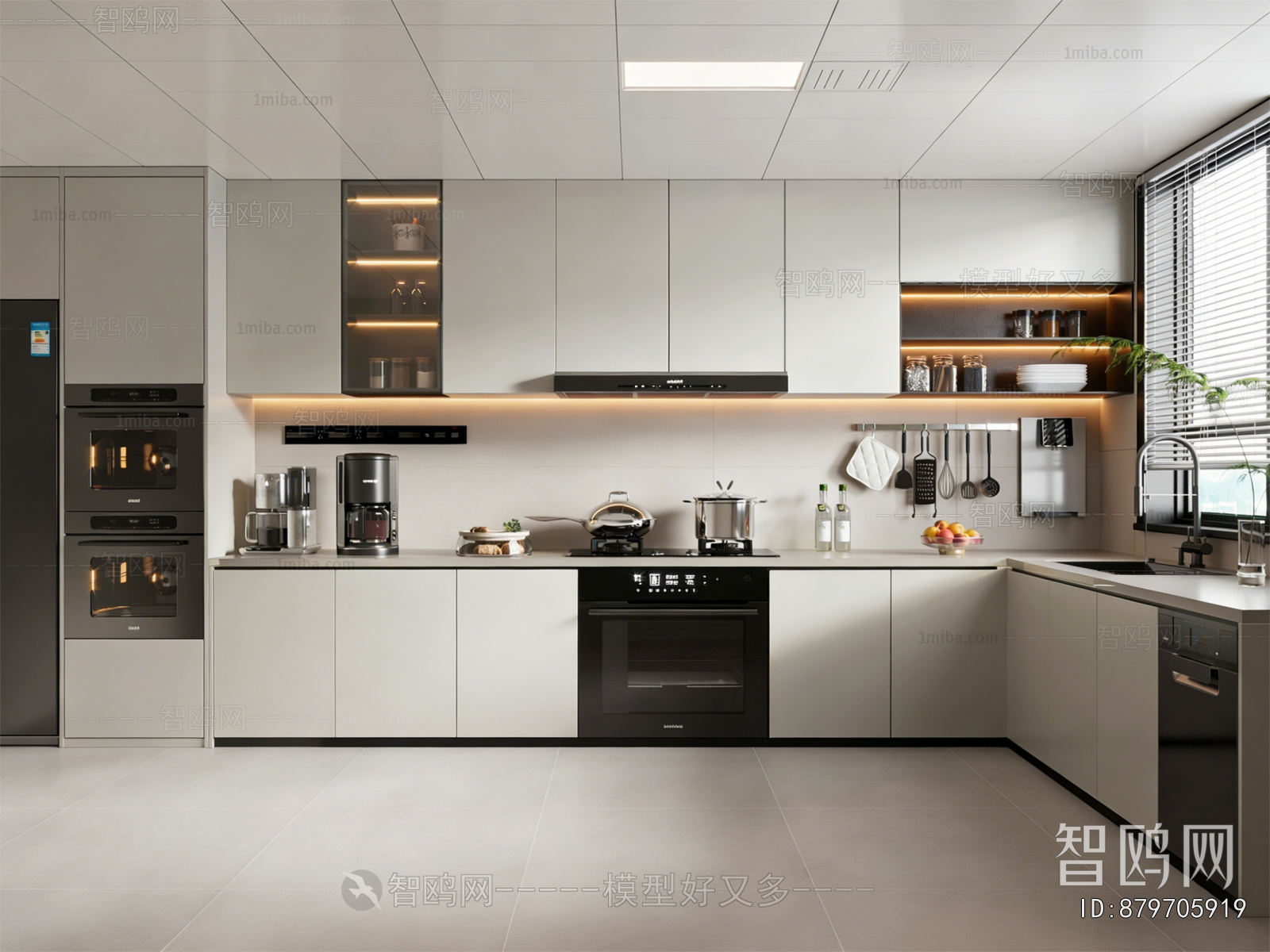 Modern Open Kitchen
