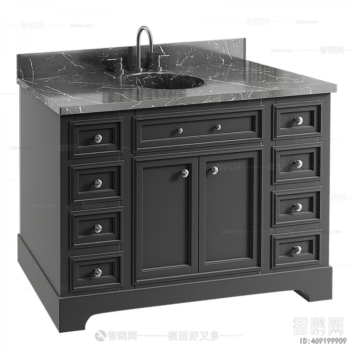 European Style Bathroom Cabinet
