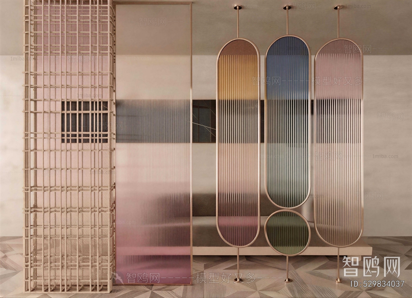 Modern Glass Screen Partition