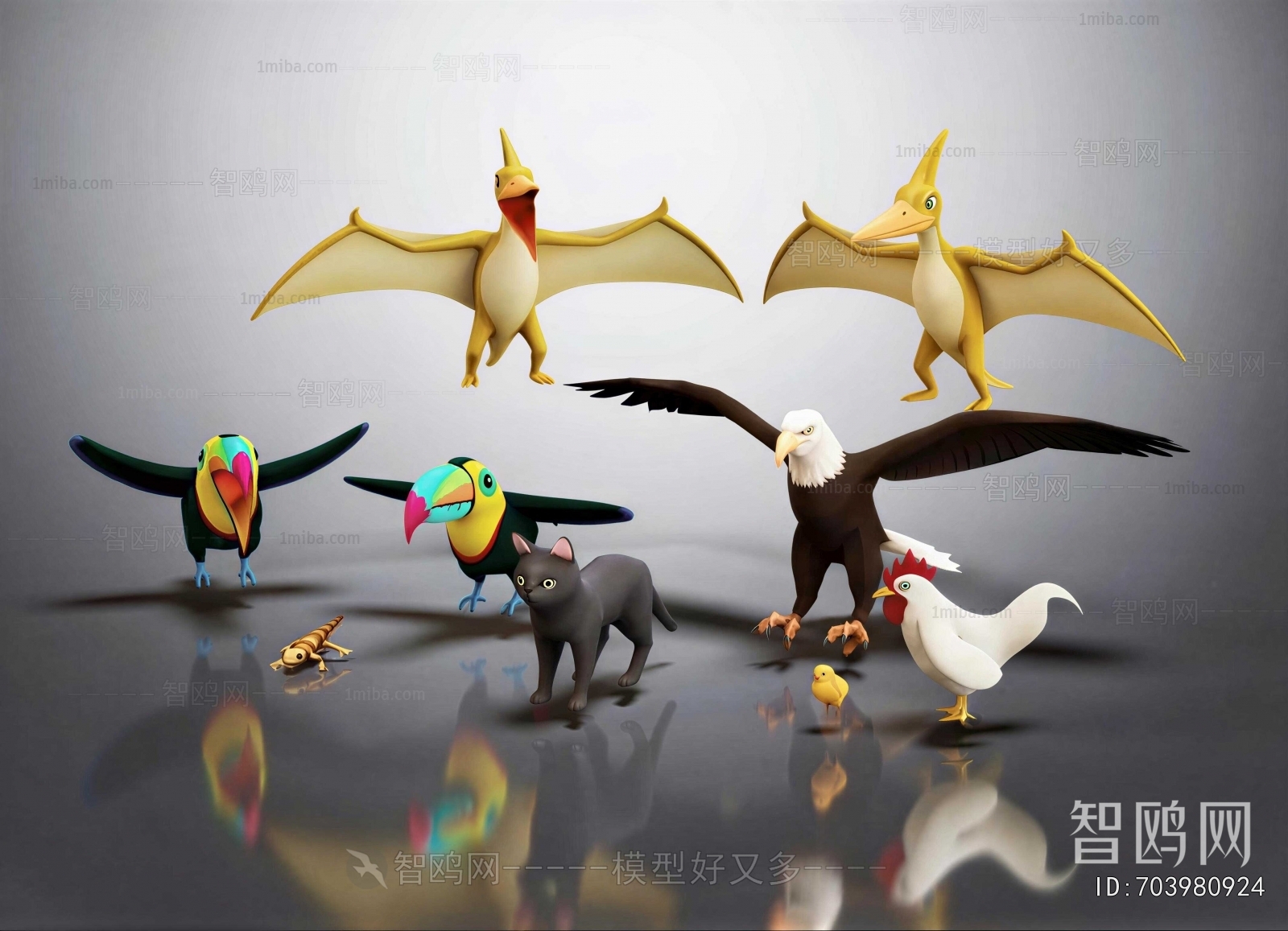 Modern Flying Animals