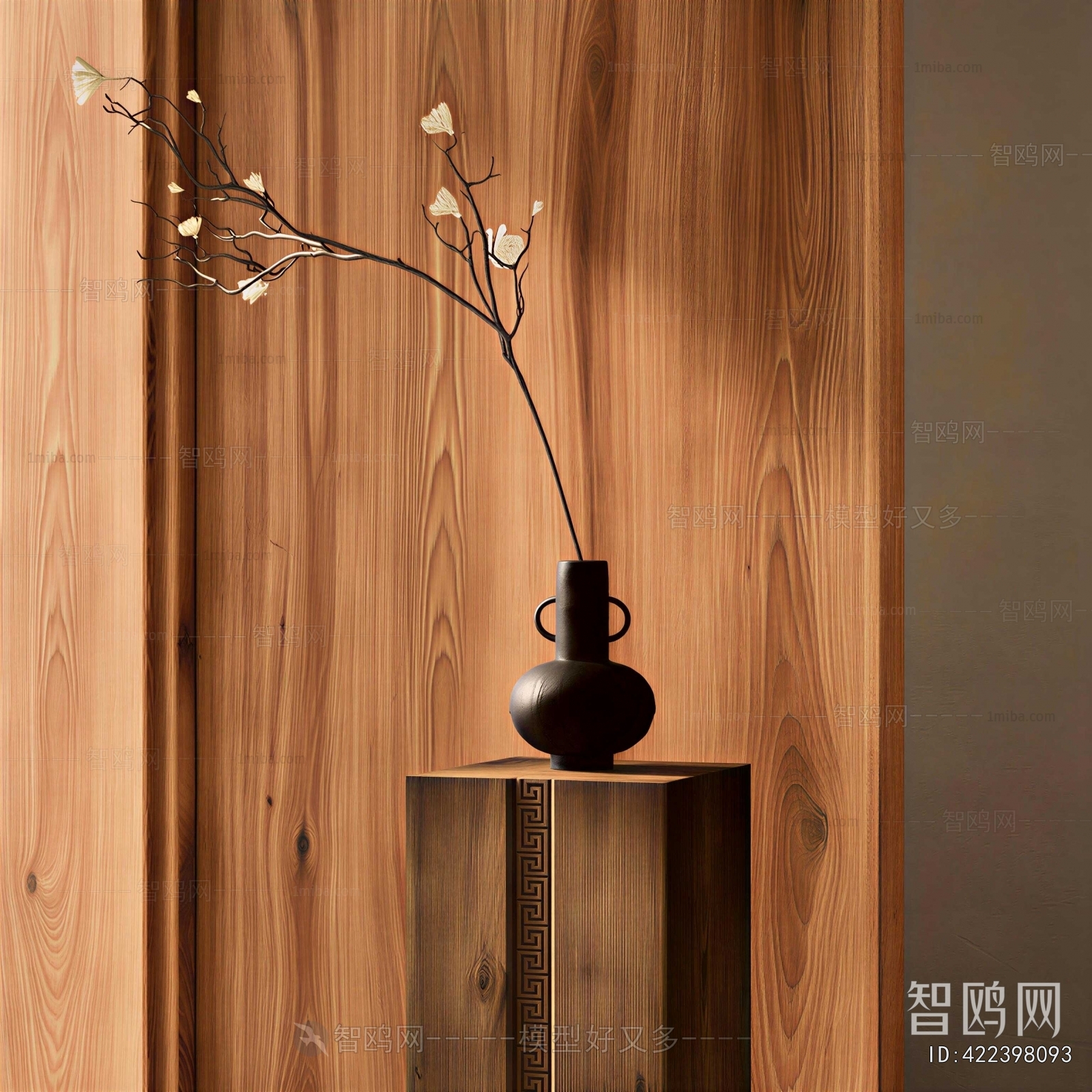 Wabi-sabi Style Dried Branch