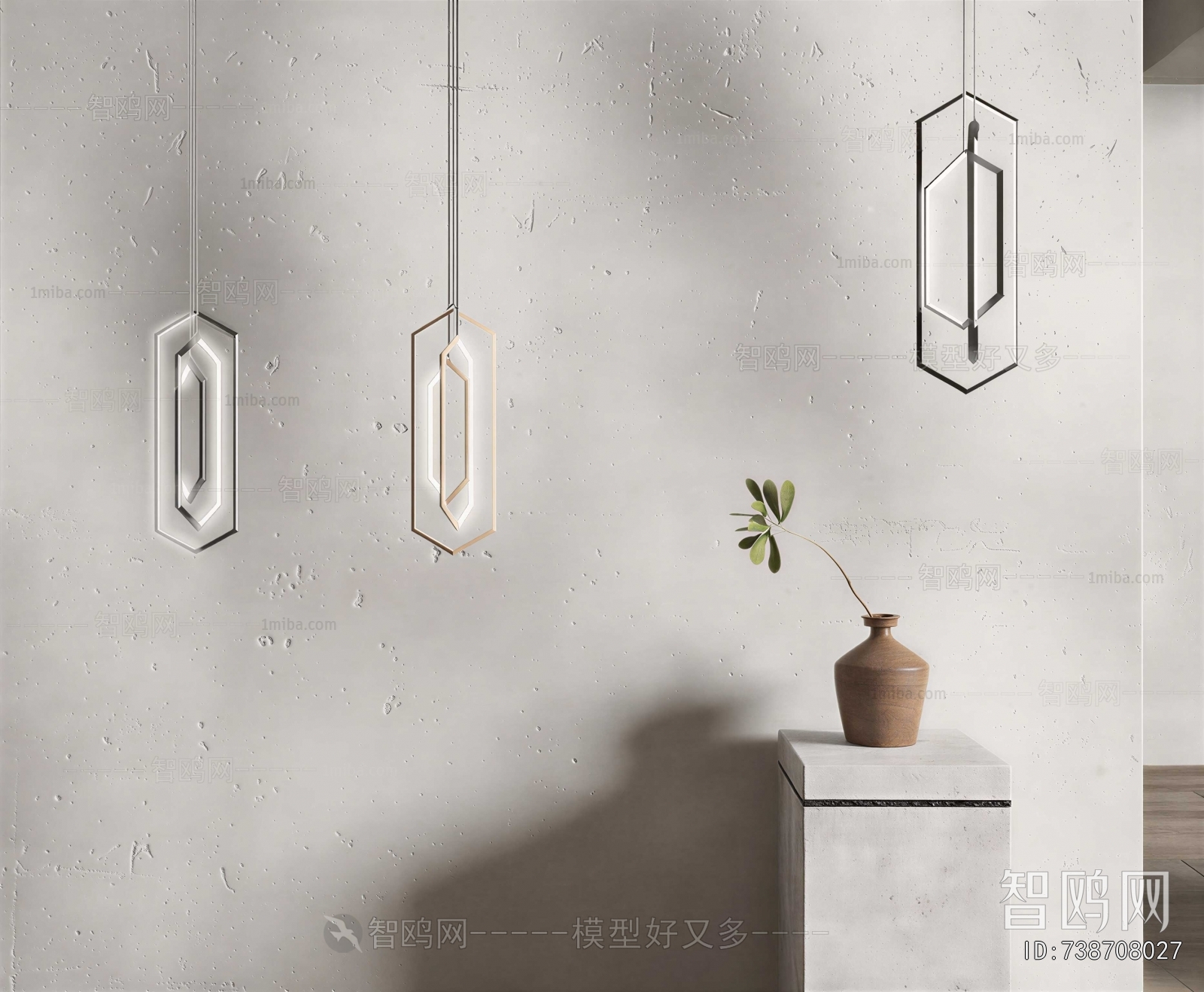 Wabi-sabi Style Droplight