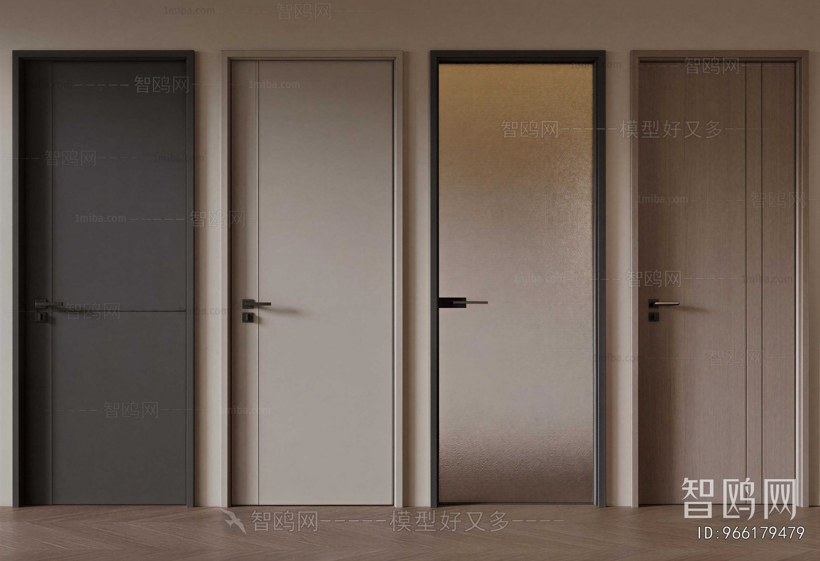 Modern Single Door