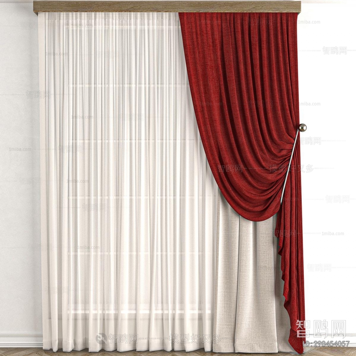 Simple European Style The Curtain