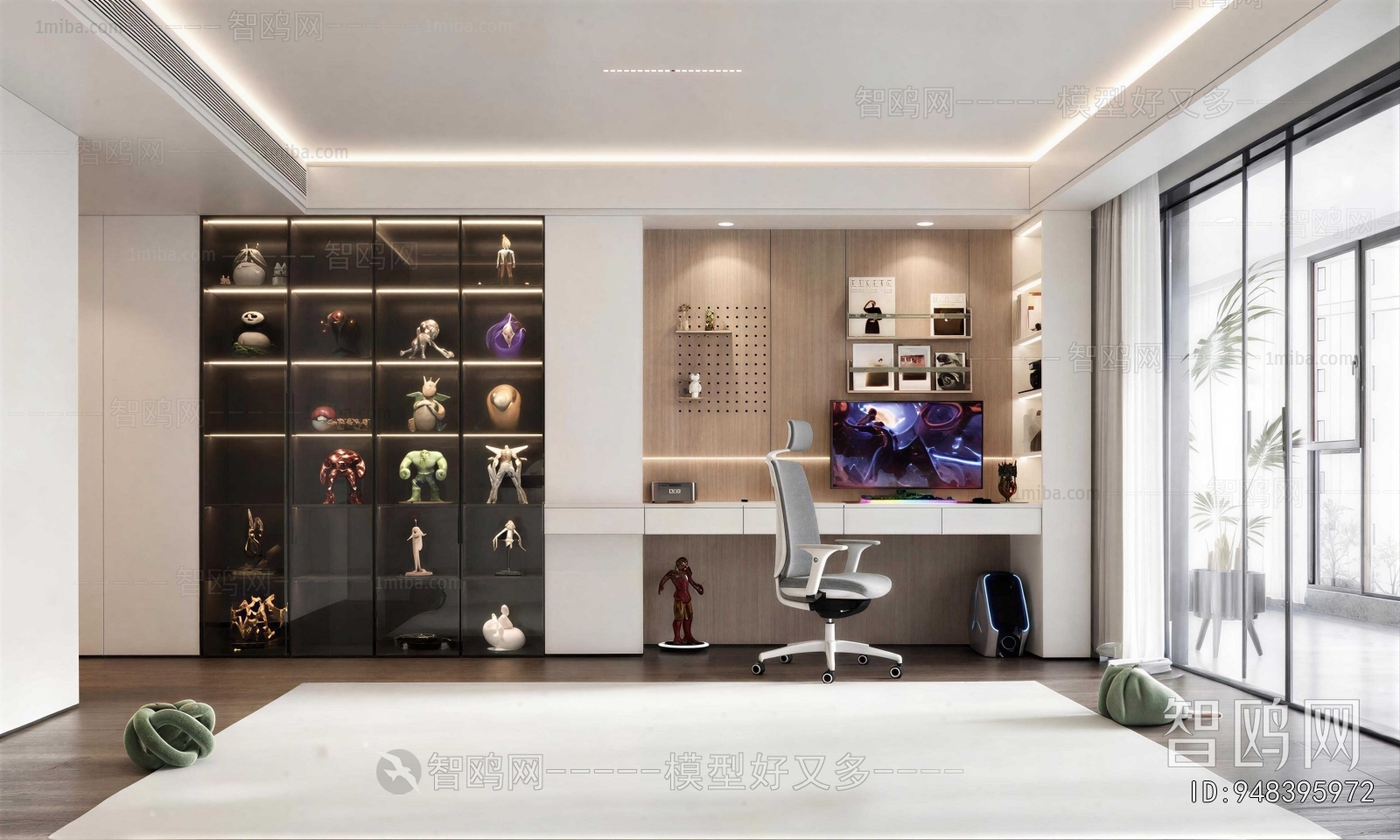 Modern E-sports Room