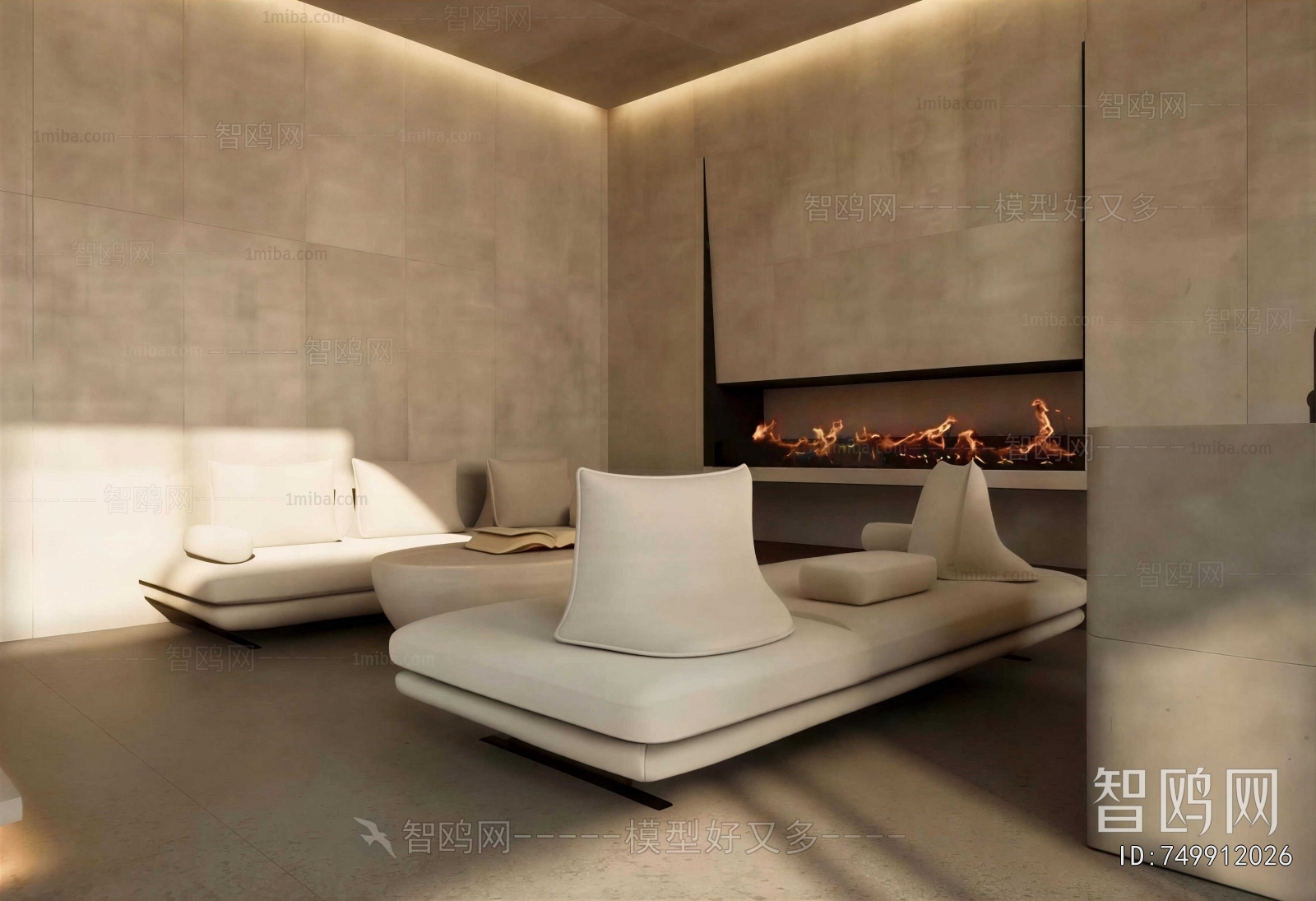 Wabi-sabi Style Sofa Combination
