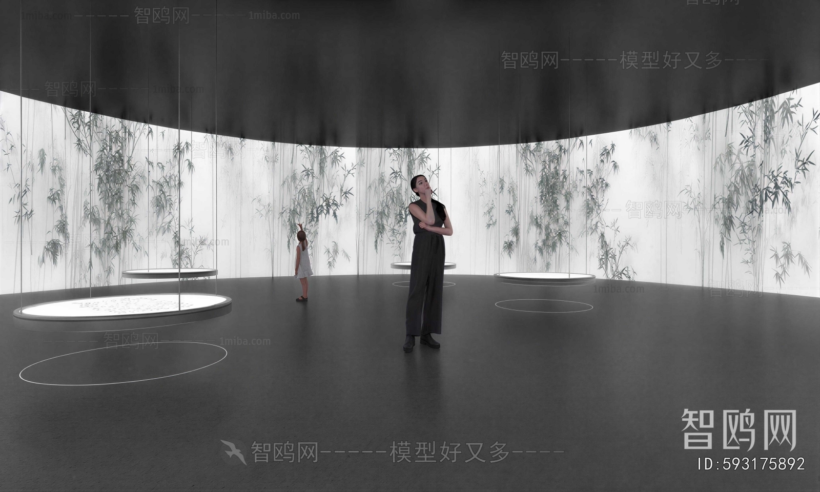 New Chinese Style Exhibition Hall