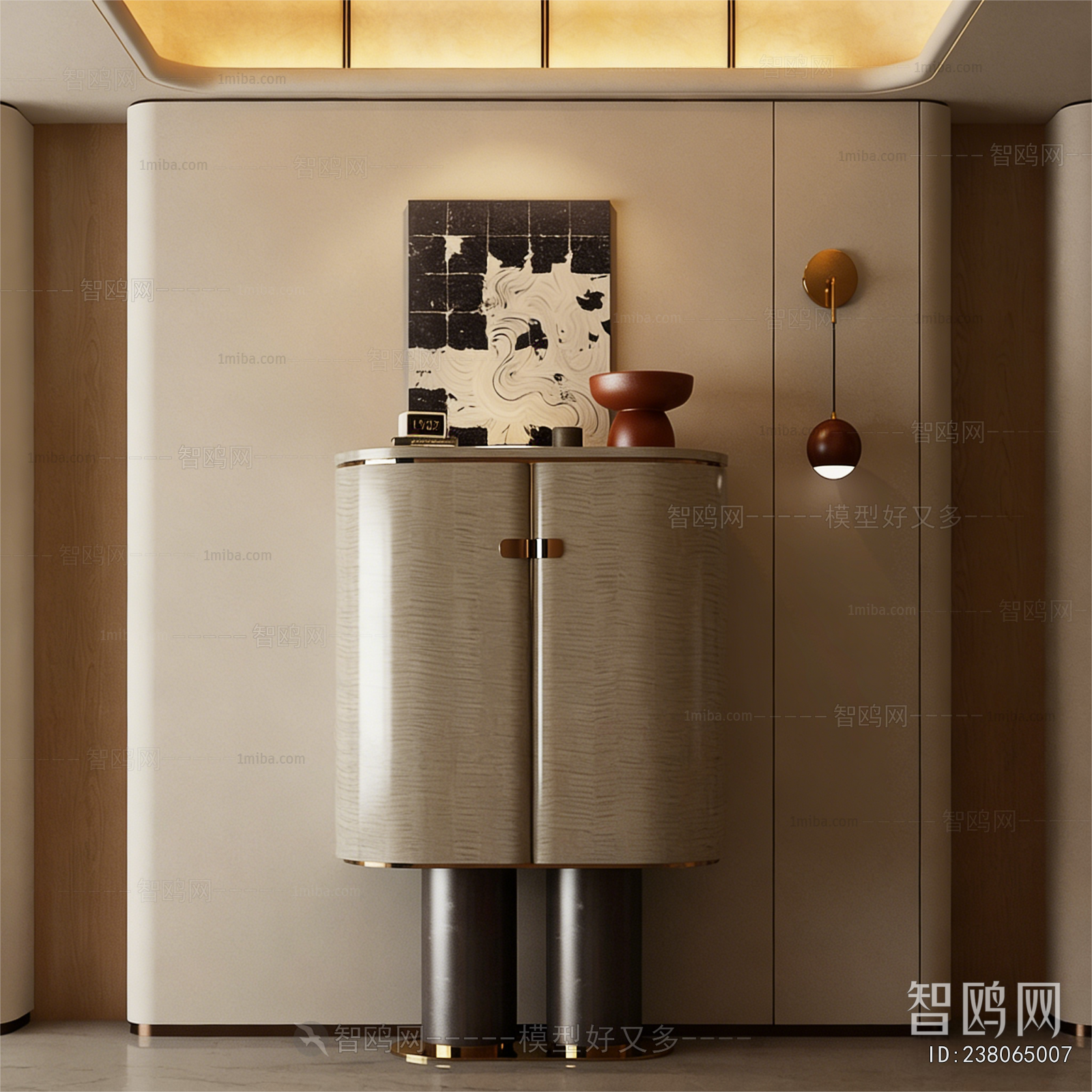 Modern Entrance Cabinet