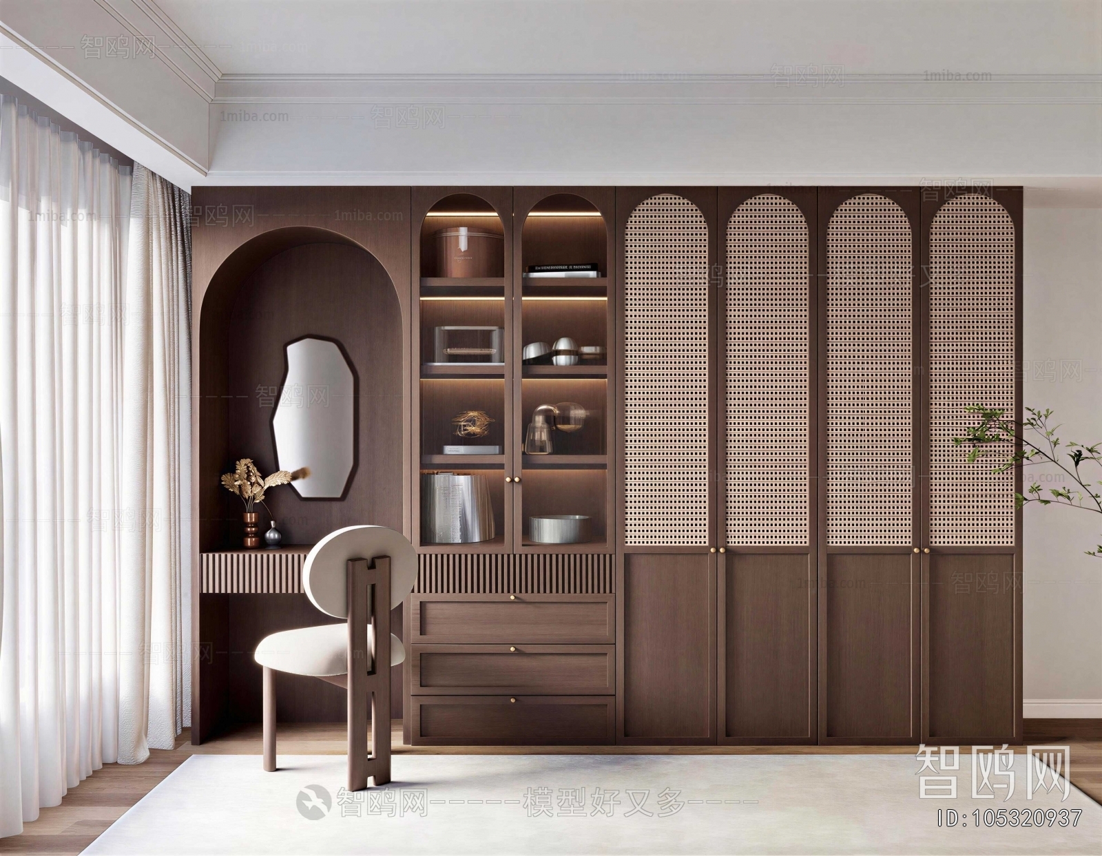 New Chinese Style The Wardrobe
