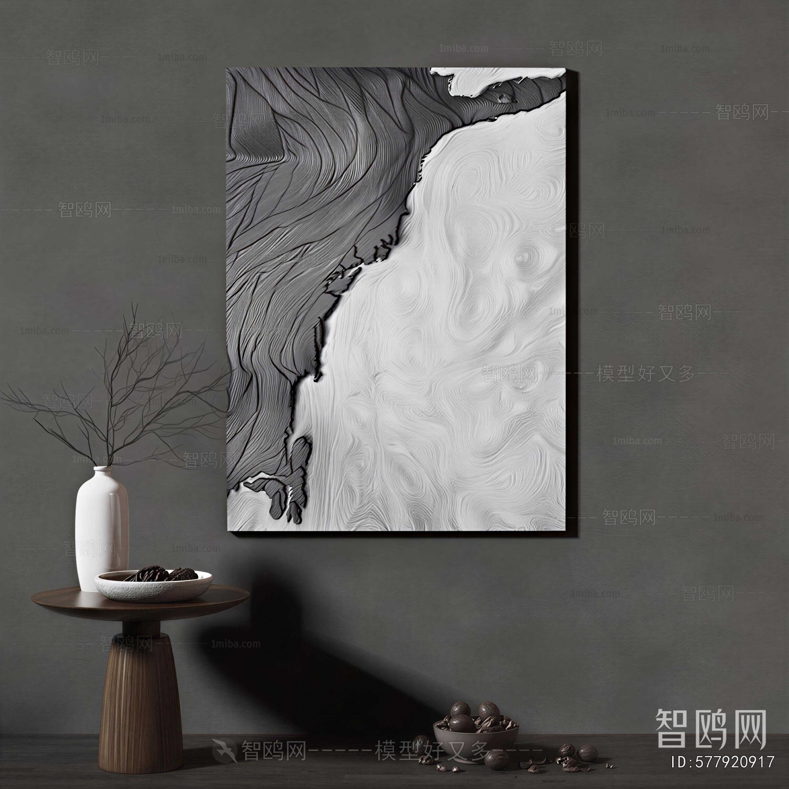 Wabi-sabi Style Painting