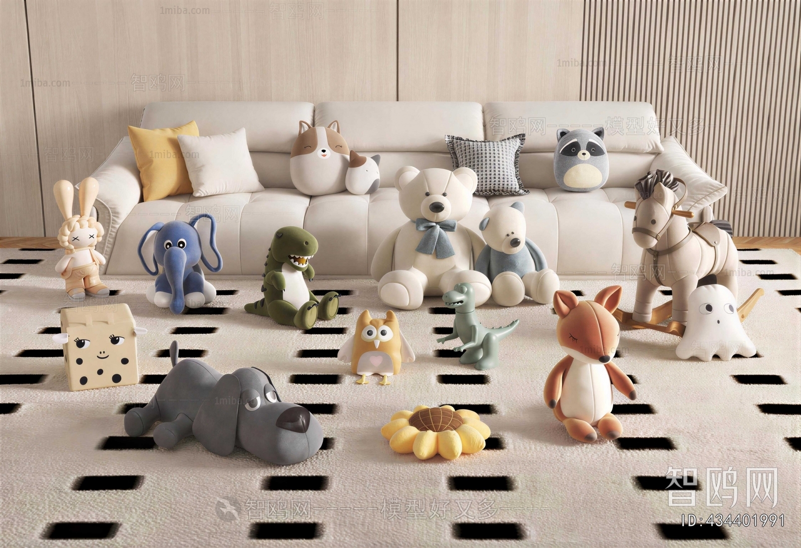 Modern Stuffed Toy