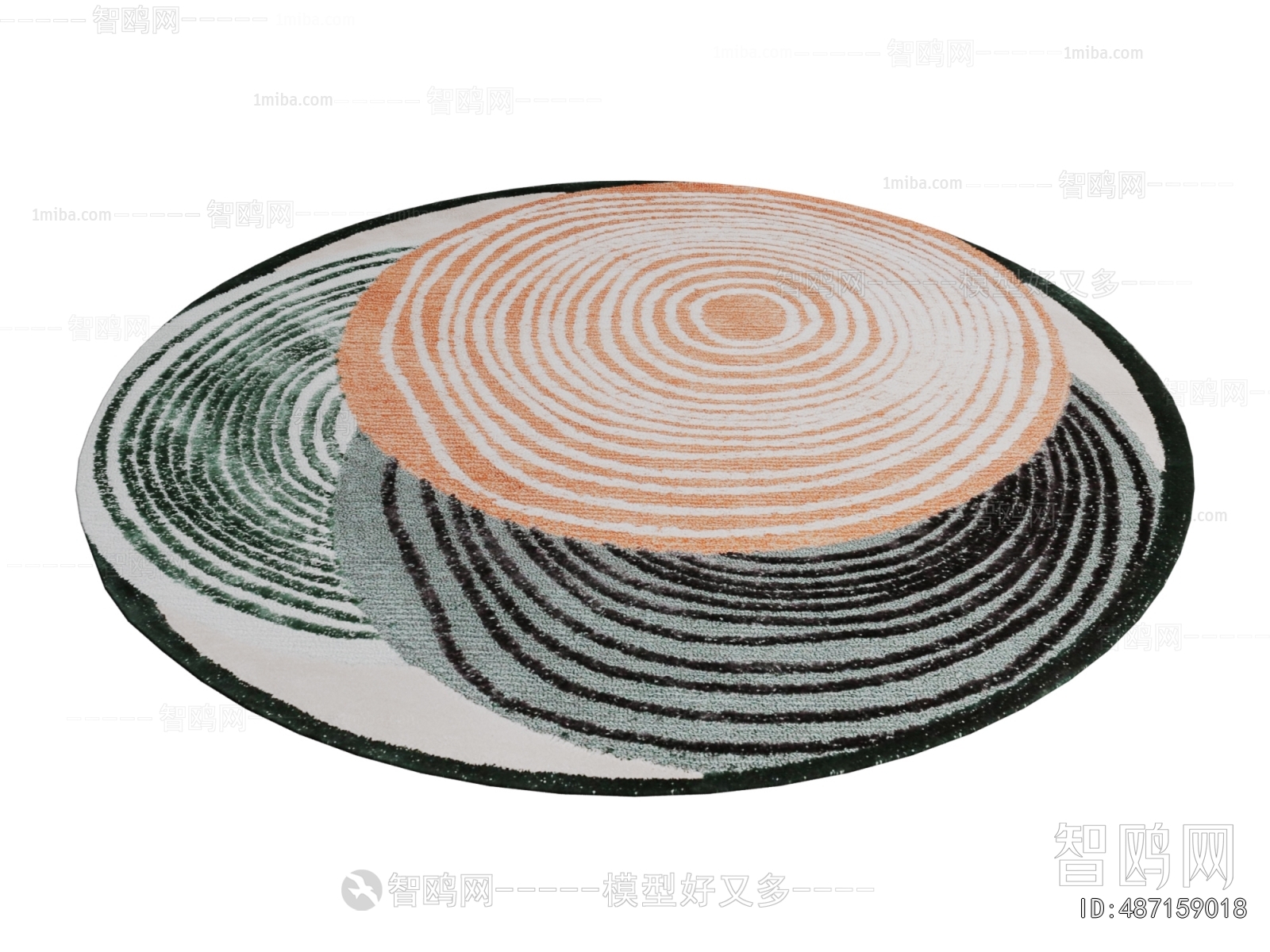 Modern Circular Carpet
