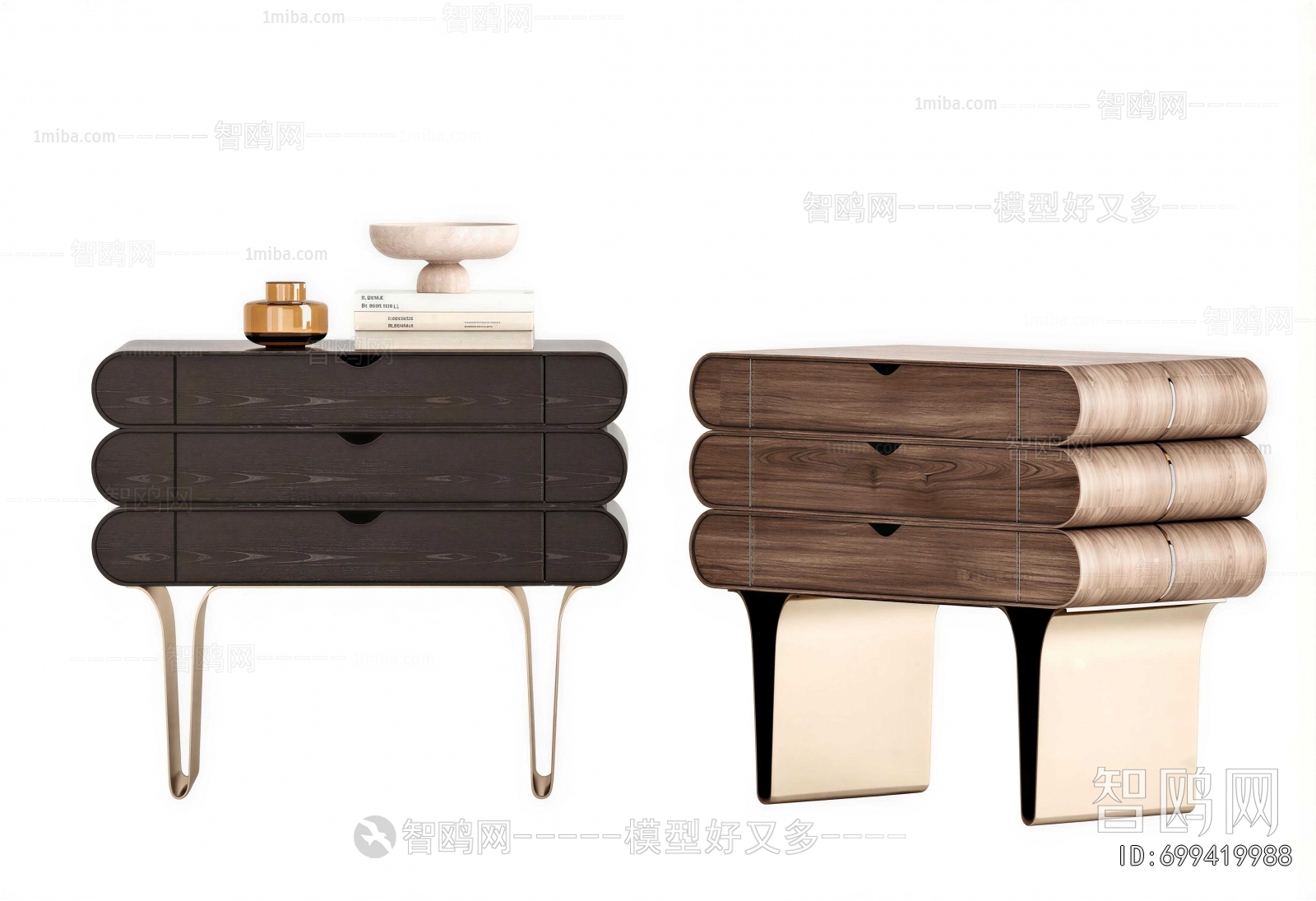 Modern Bedside Cupboard