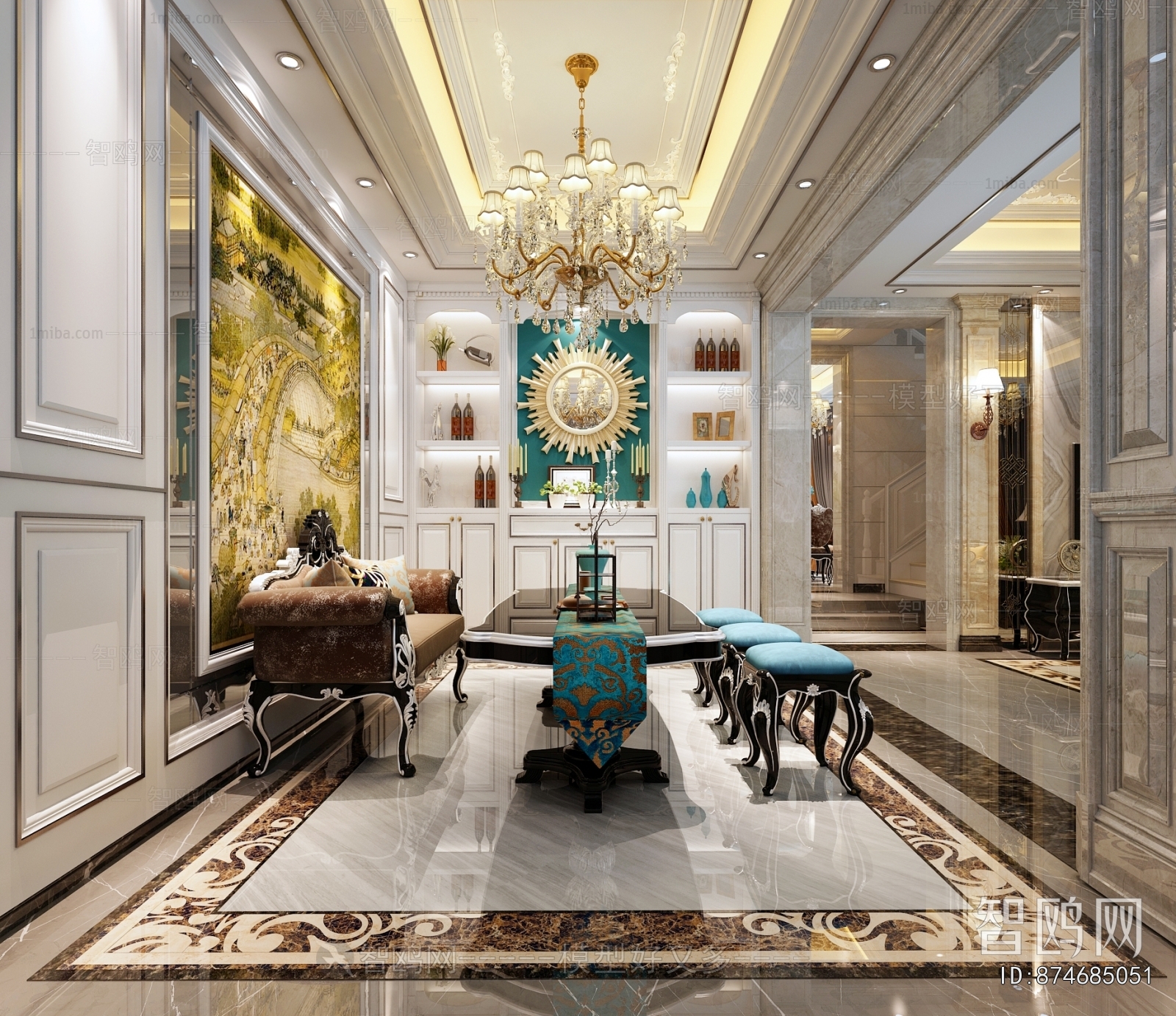 European Style A Living Room