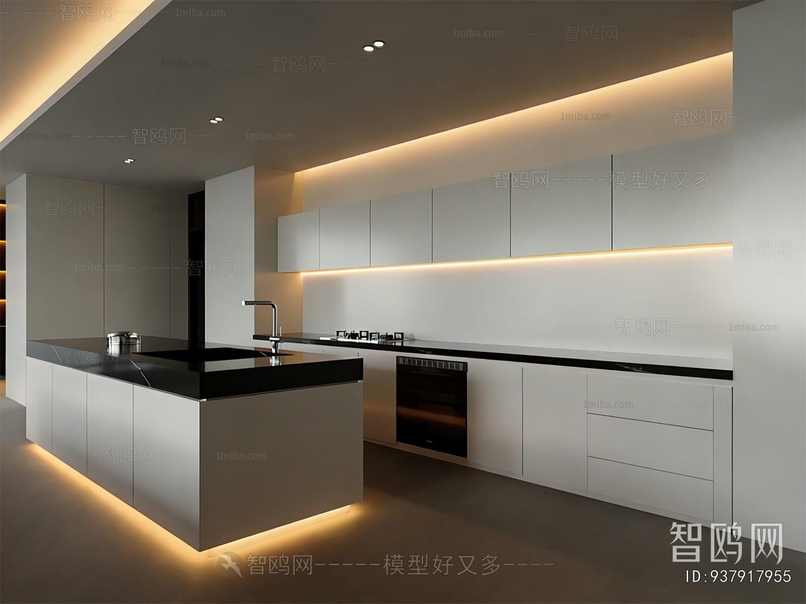 Modern Open Kitchen