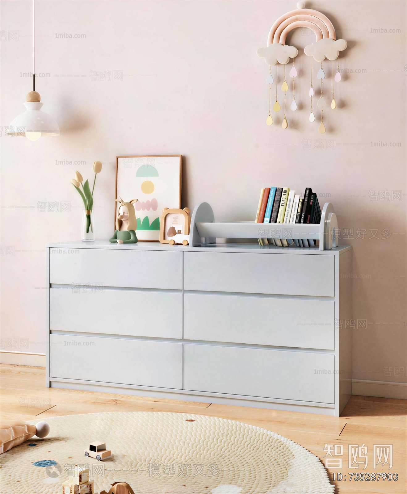 Nordic Style Chest Of Drawers
