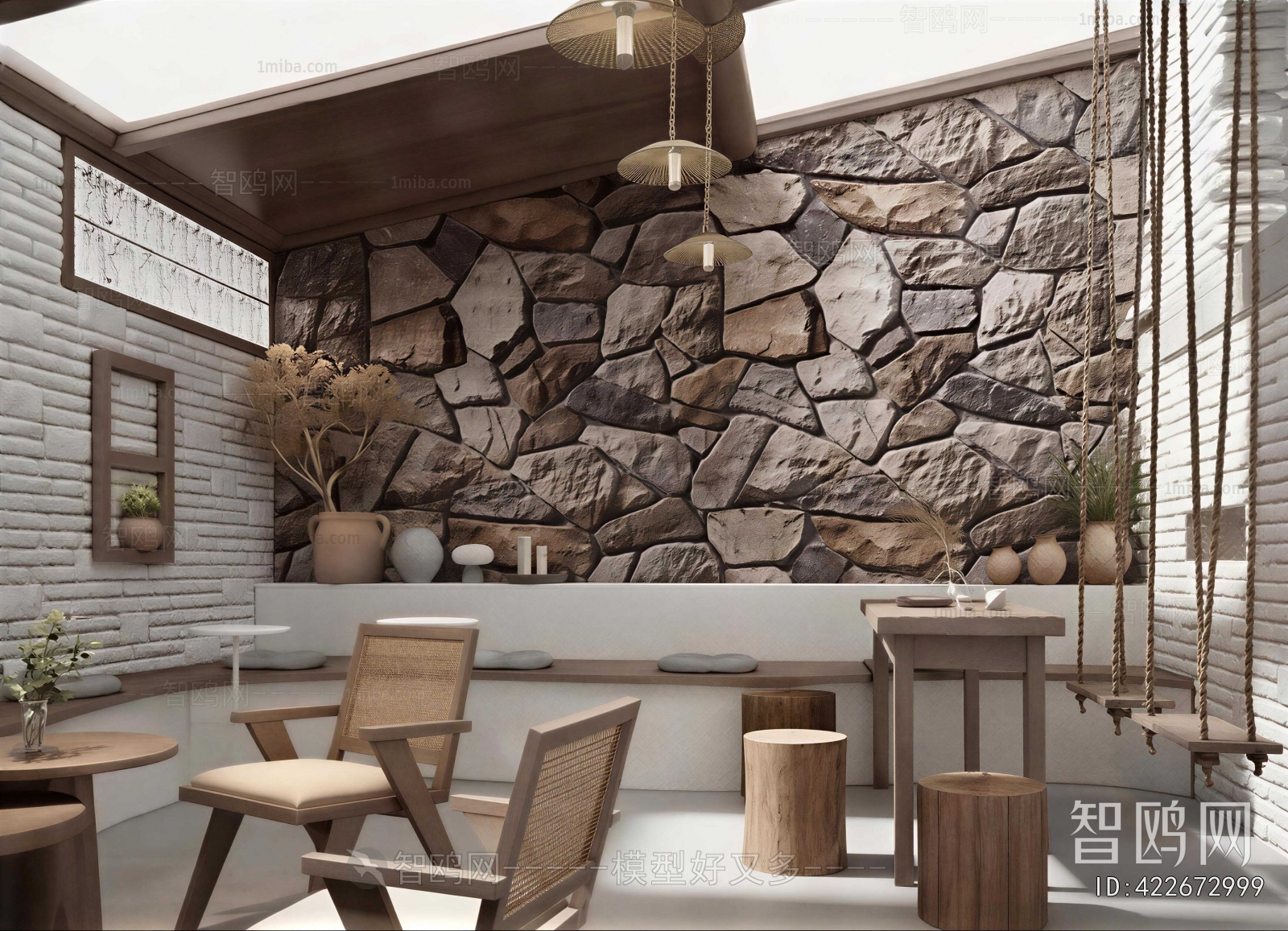 Wabi-sabi Style Tea House